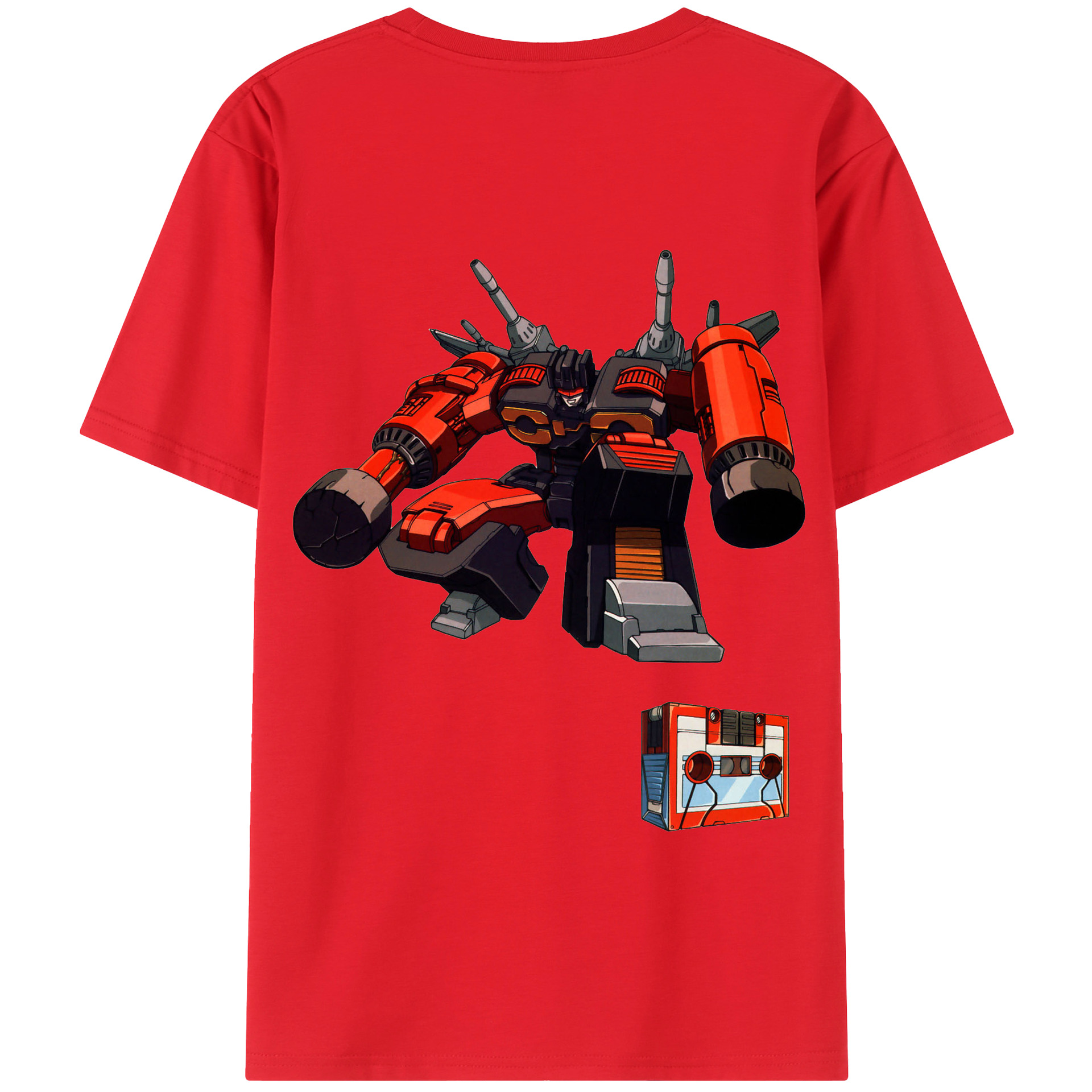 （画像用）  綿100％半袖Tシャツ（背面プリント）