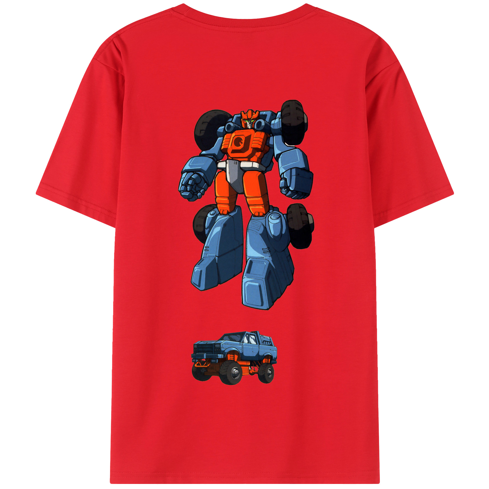 （画像用）  綿100％半袖Tシャツ（背面プリント）