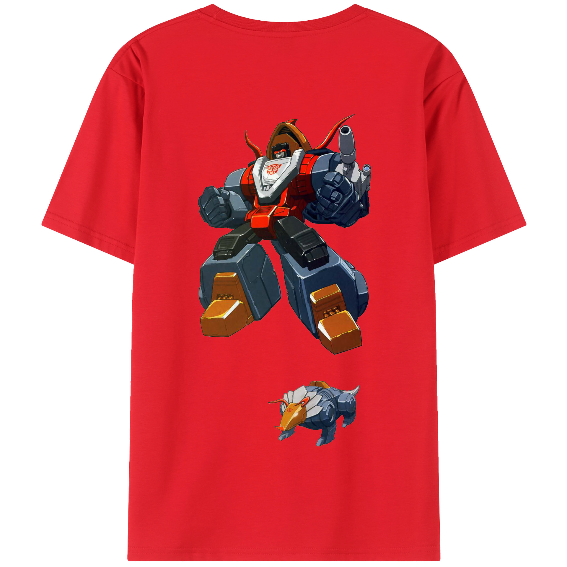 （画像用）  綿100％半袖Tシャツ（背面プリント）