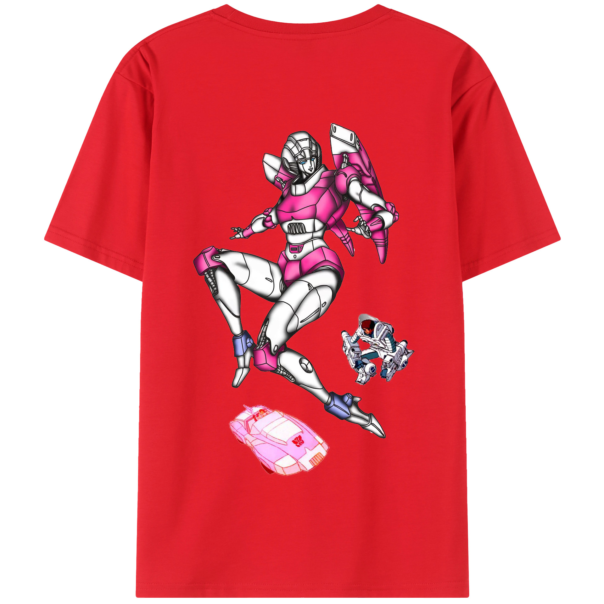 （画像用）  綿100％半袖Tシャツ（背面プリント）