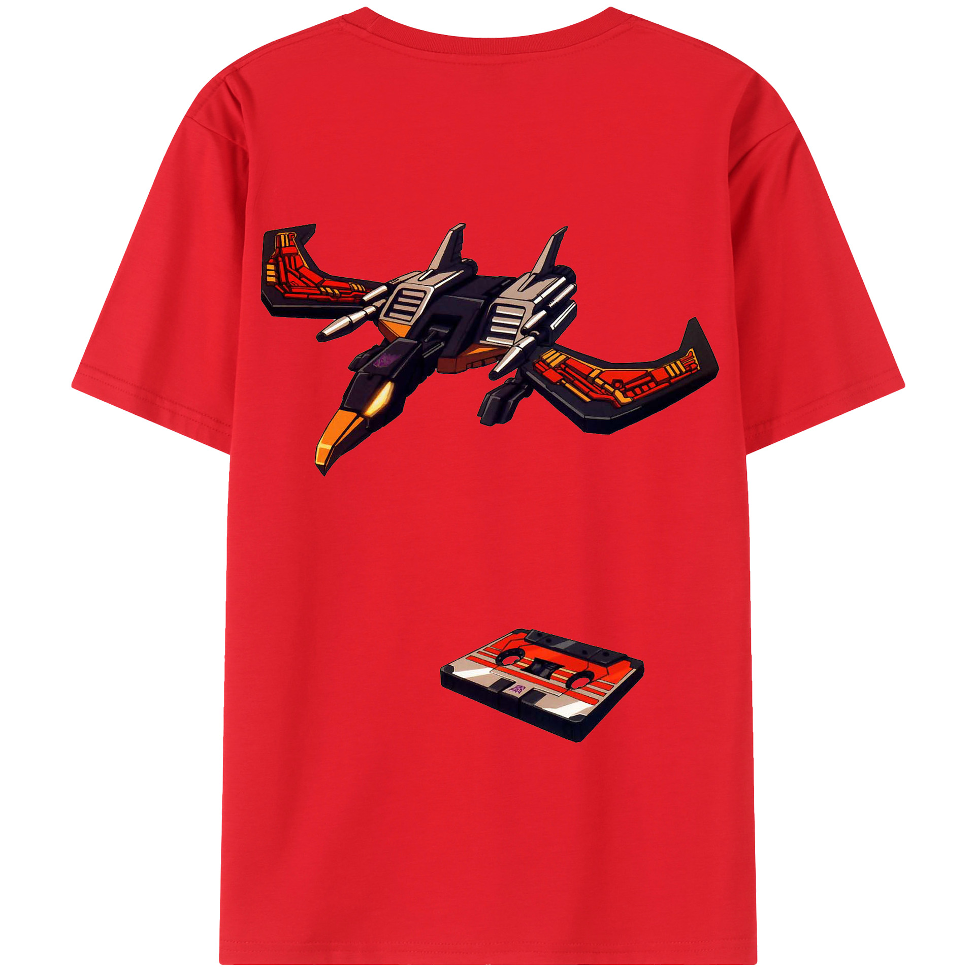 （画像用）  綿100％半袖Tシャツ（背面プリント）
