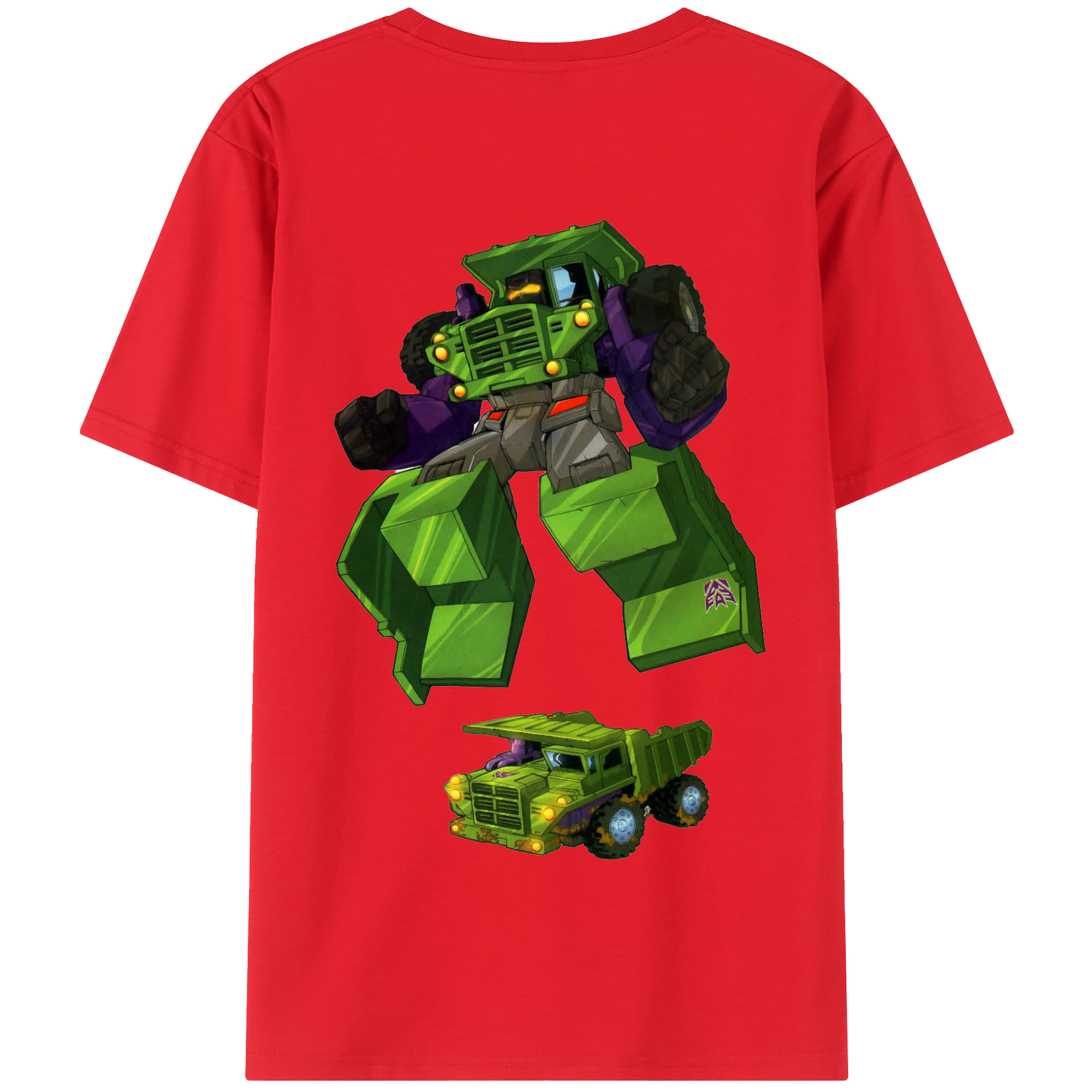 （画像用）  綿100％半袖Tシャツ（背面プリント）
