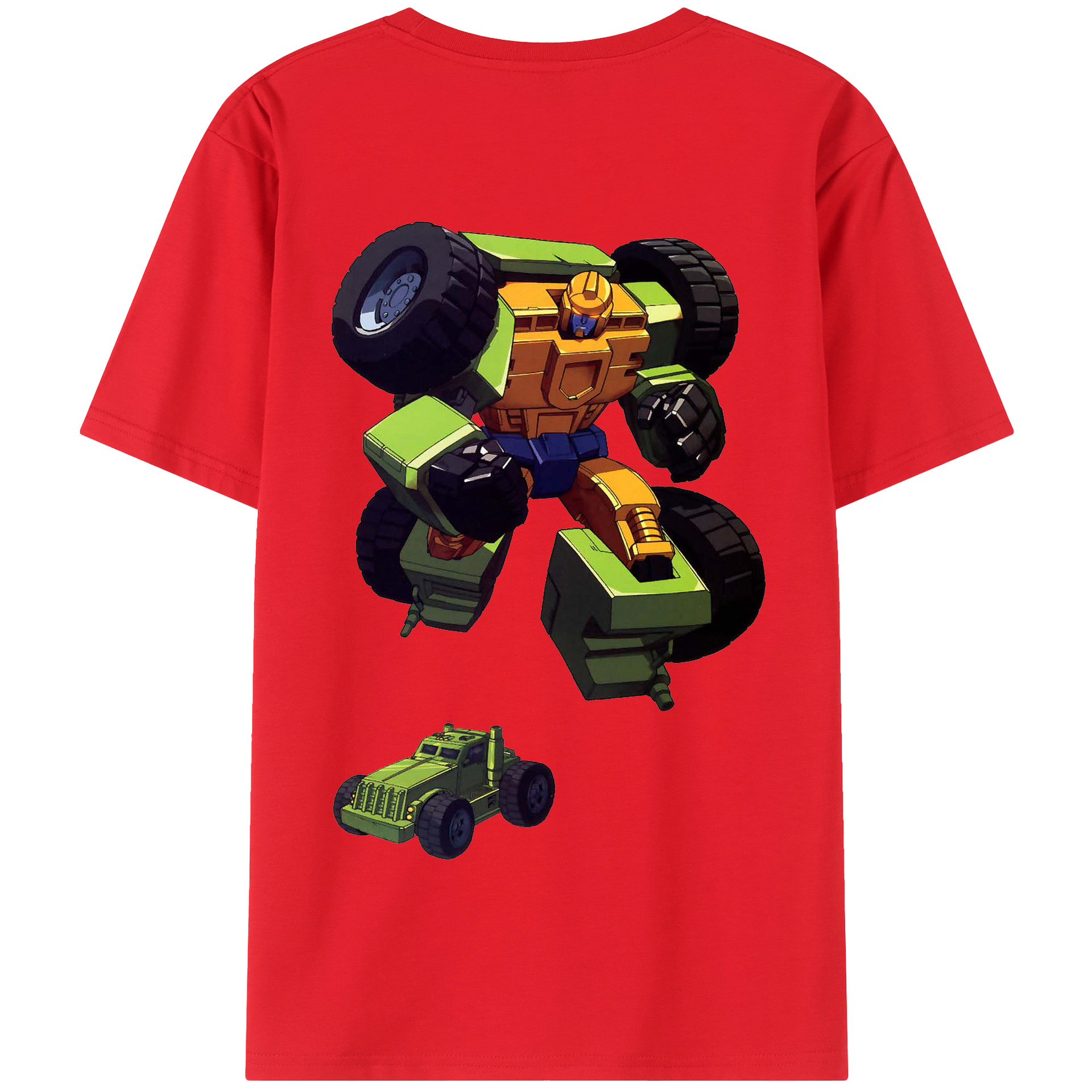 （画像用）  綿100％半袖Tシャツ（背面プリント）