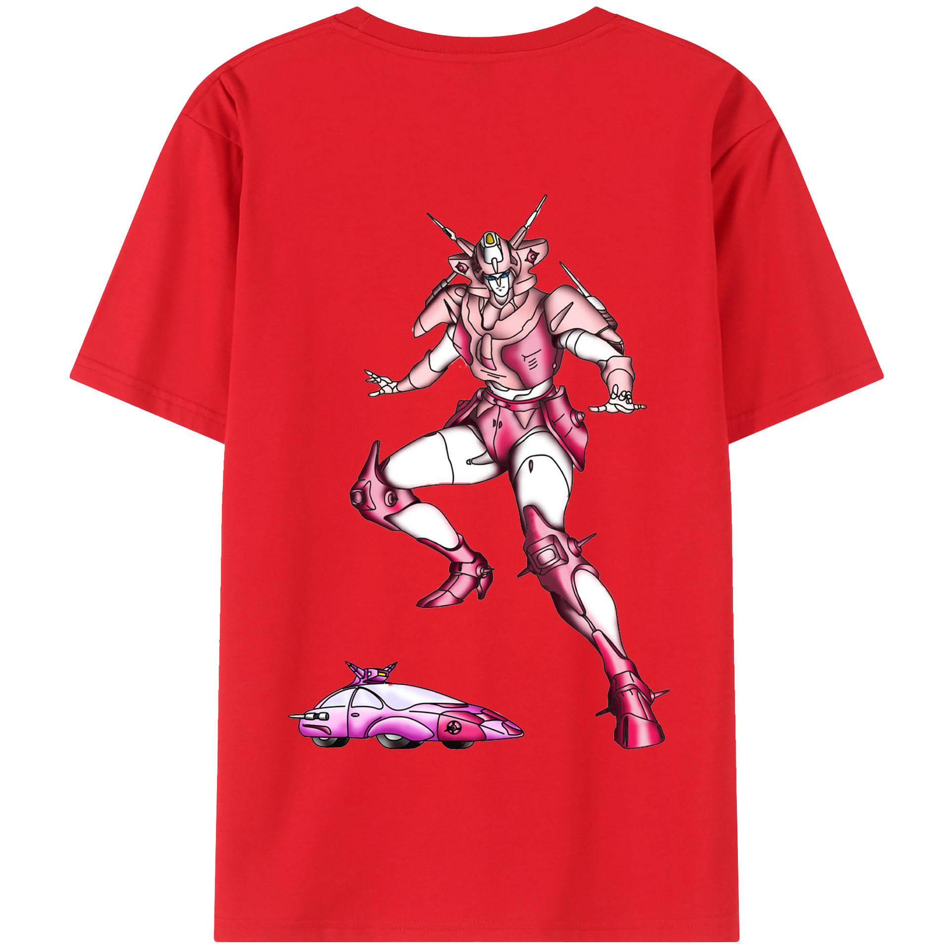 （画像用）  綿100％半袖Tシャツ（背面プリント）