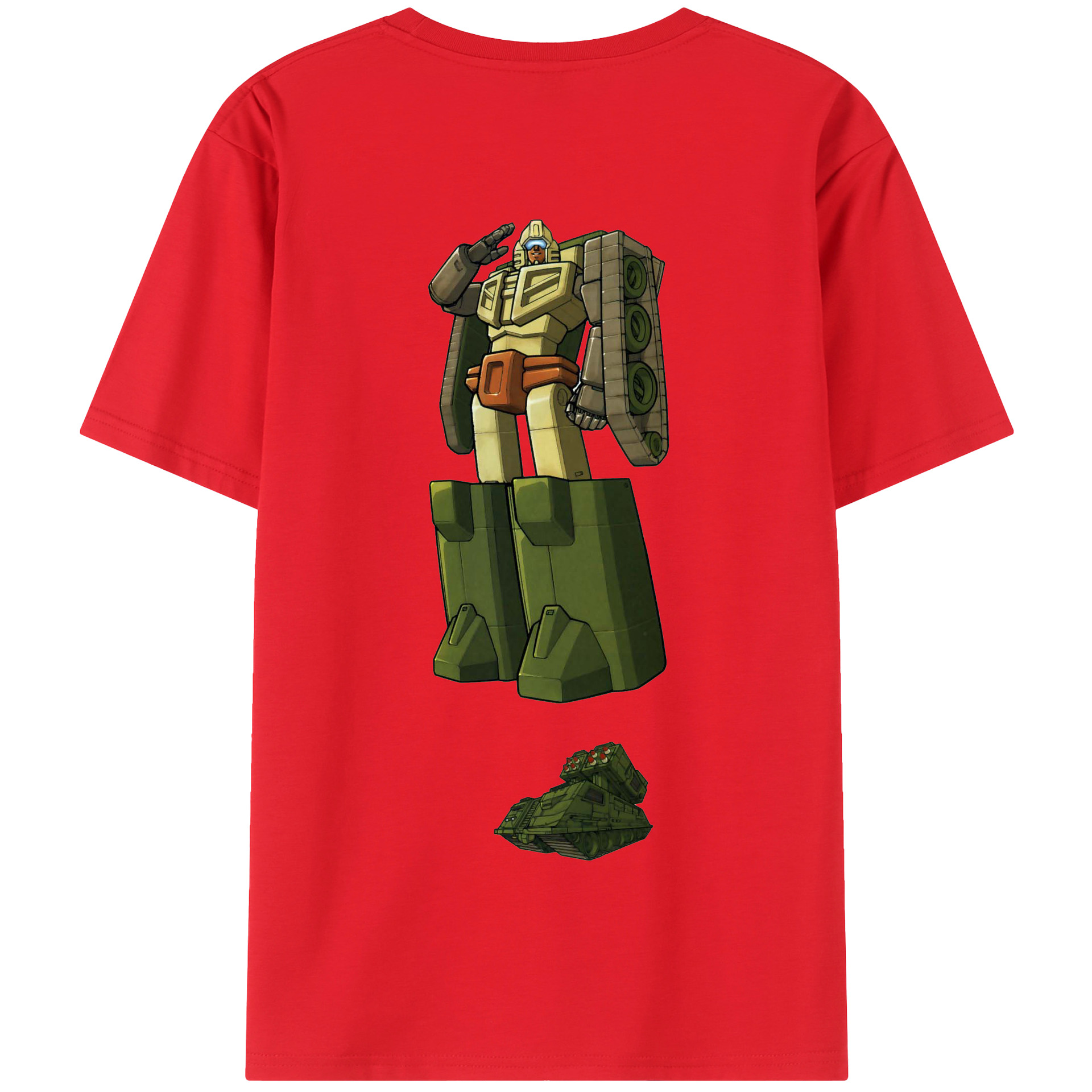 （画像用）  綿100％半袖Tシャツ（背面プリント）