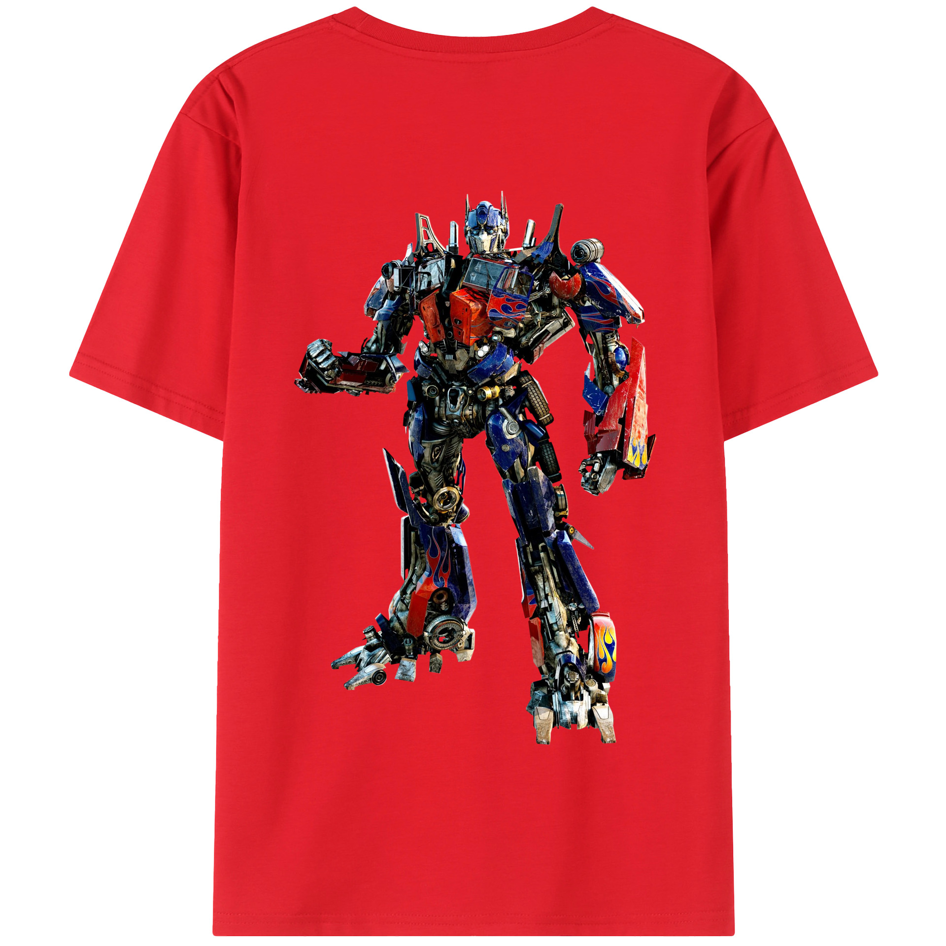 （画像用）  綿100％半袖Tシャツ（背面プリント）