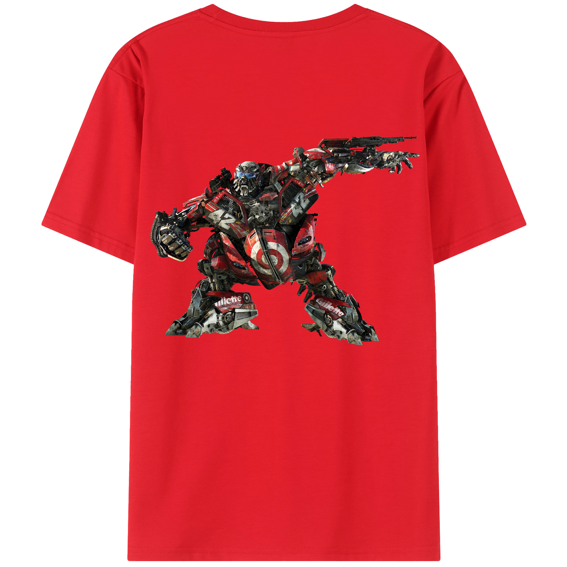 （画像用）  綿100％半袖Tシャツ（背面プリント）