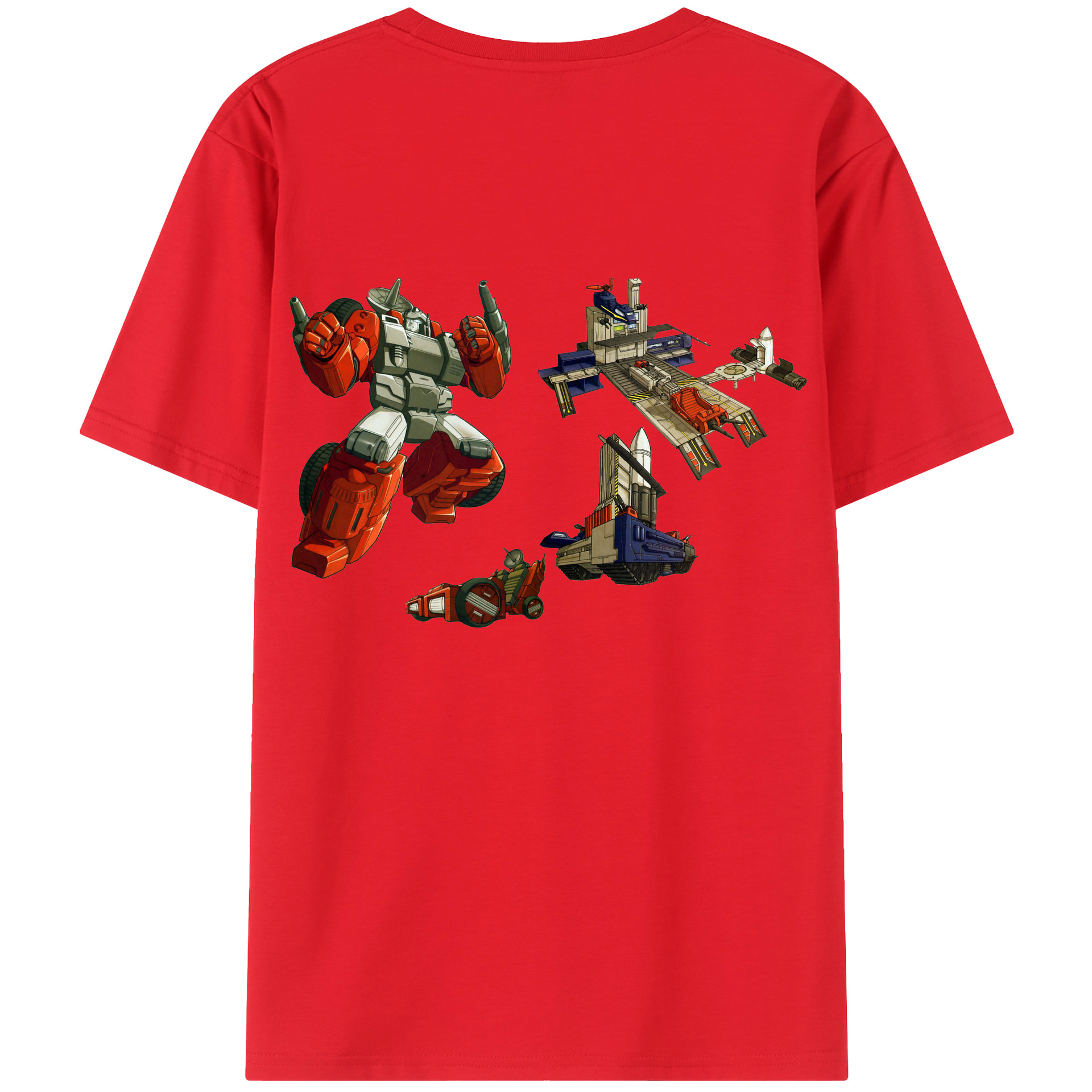 （画像用）  綿100％半袖Tシャツ（背面プリント）