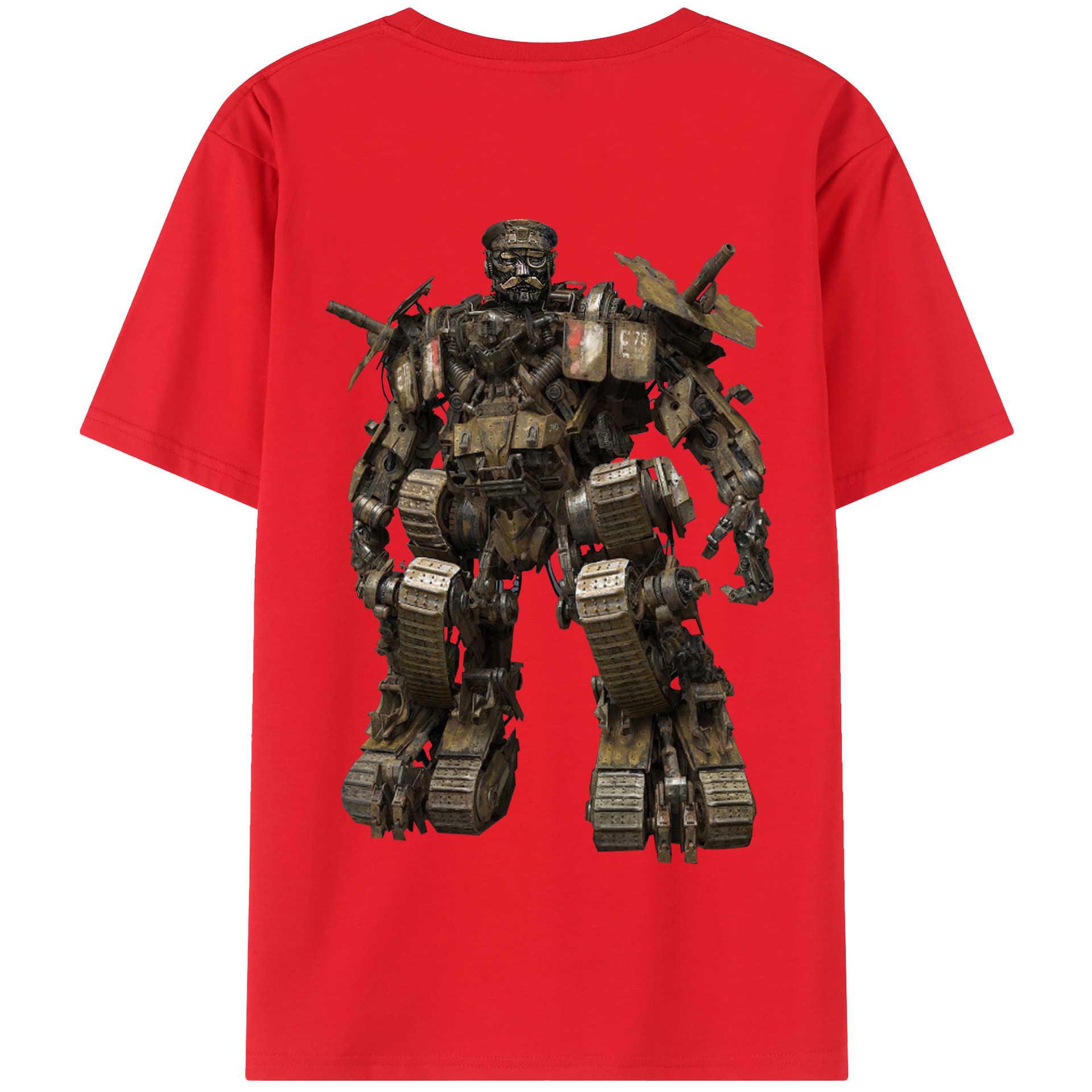（画像用）  綿100％半袖Tシャツ（背面プリント）