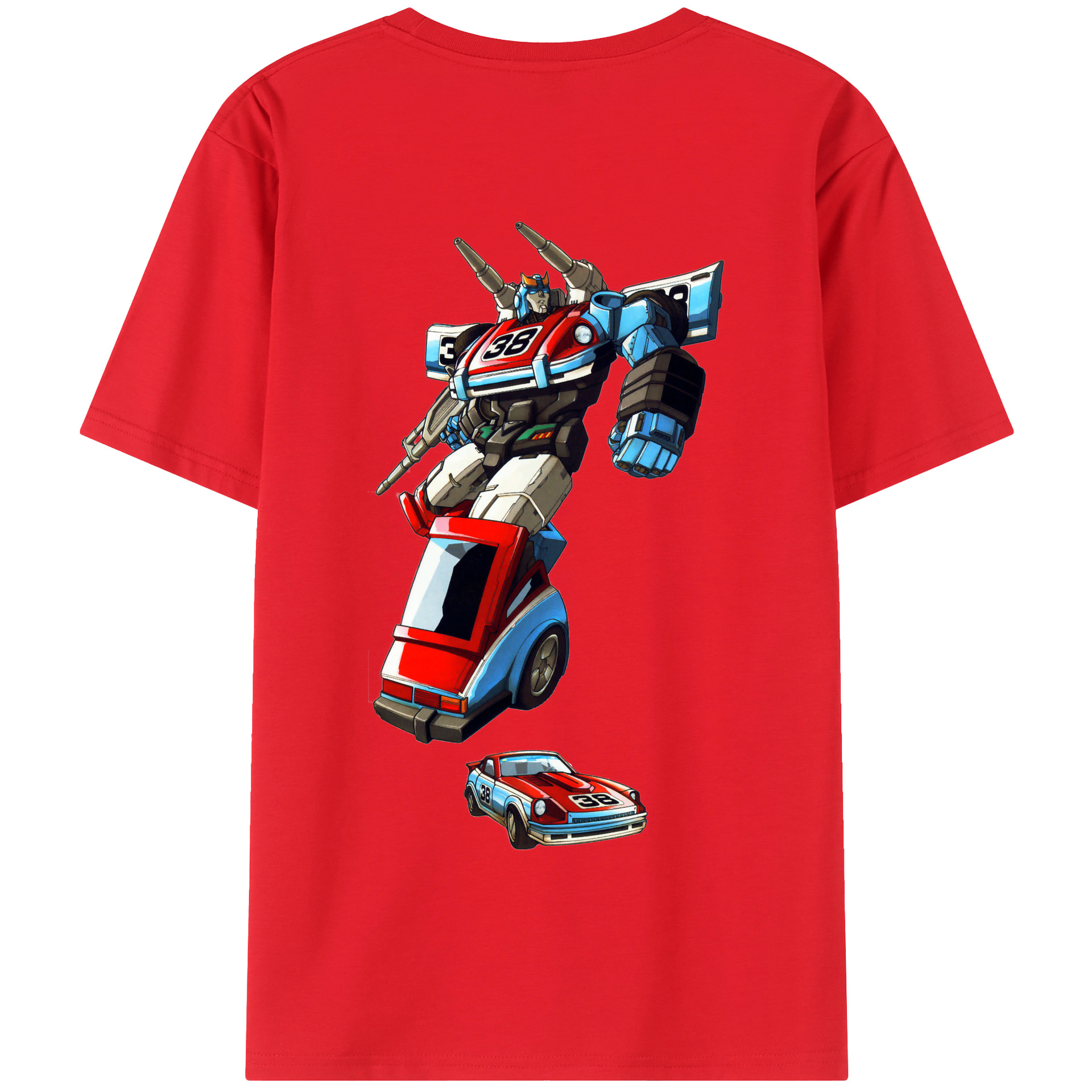 （画像用）  綿100％半袖Tシャツ（背面プリント）