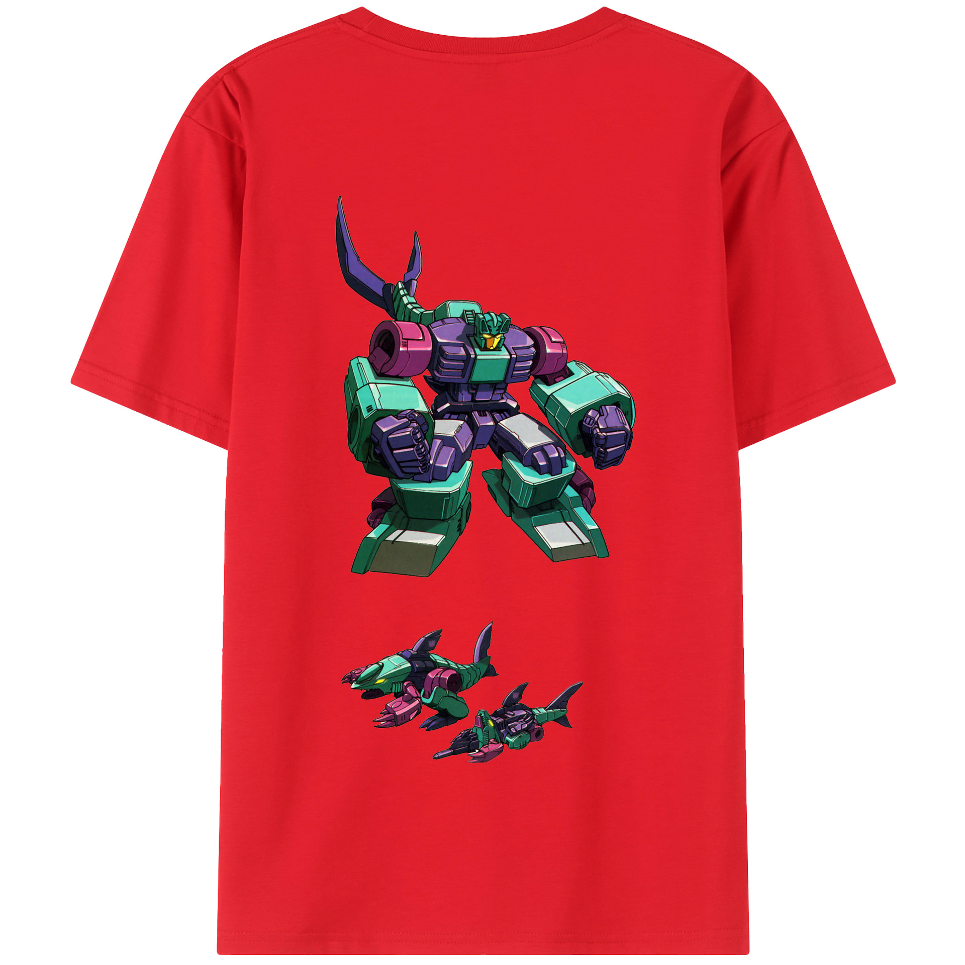 （画像用）  綿100％半袖Tシャツ（背面プリント）