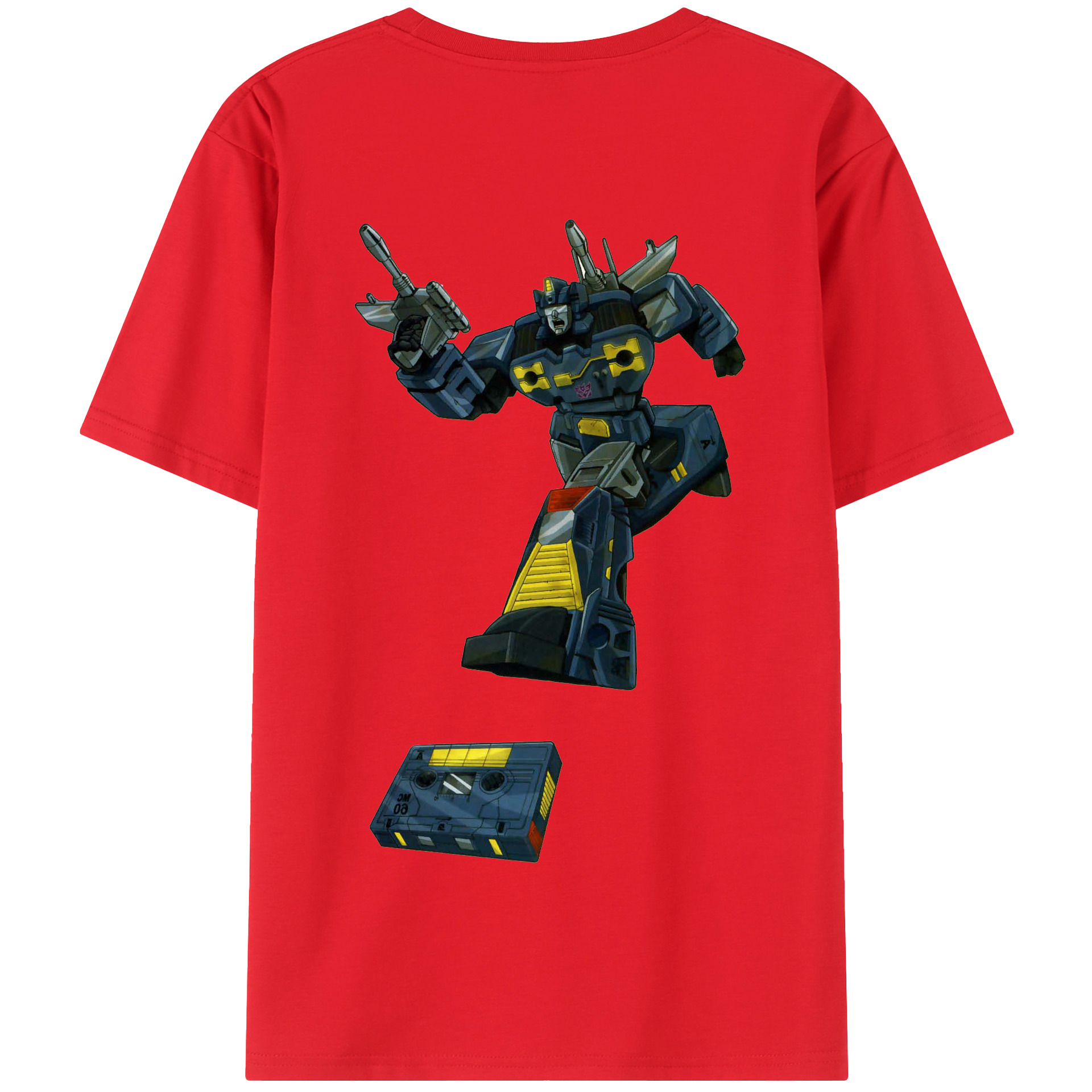 （画像用）  綿100％半袖Tシャツ（背面プリント）