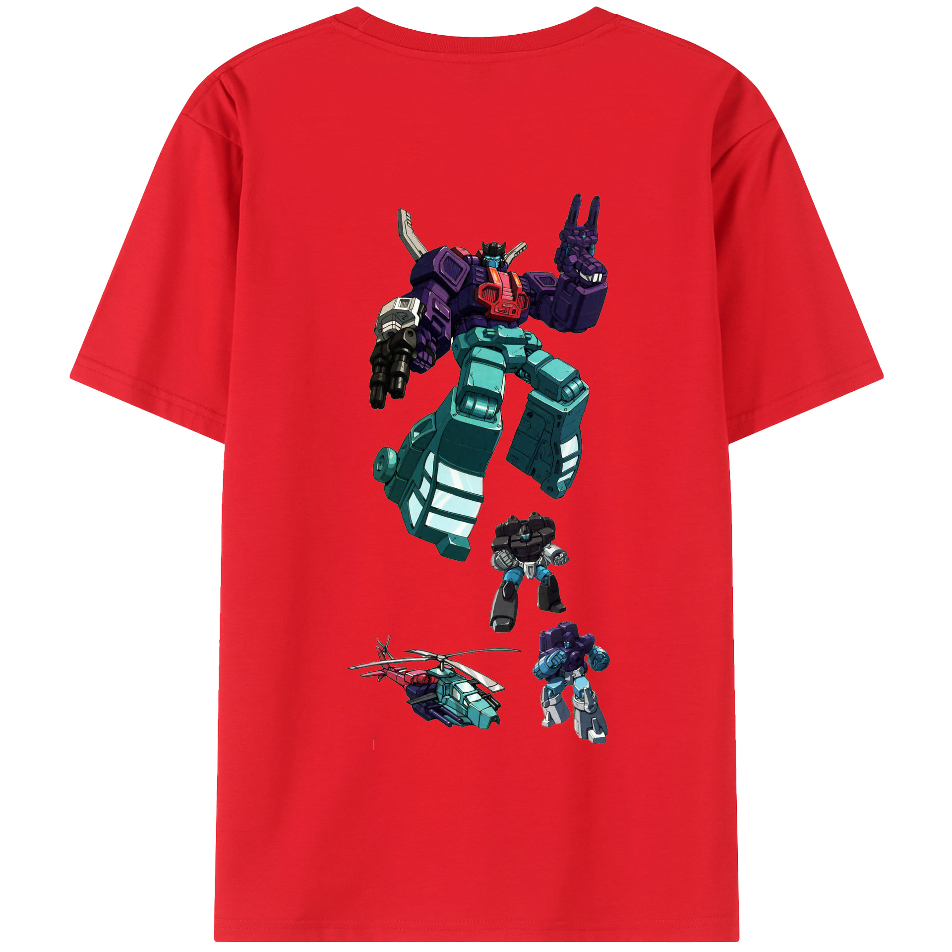 （画像用）  綿100％半袖Tシャツ（背面プリント）