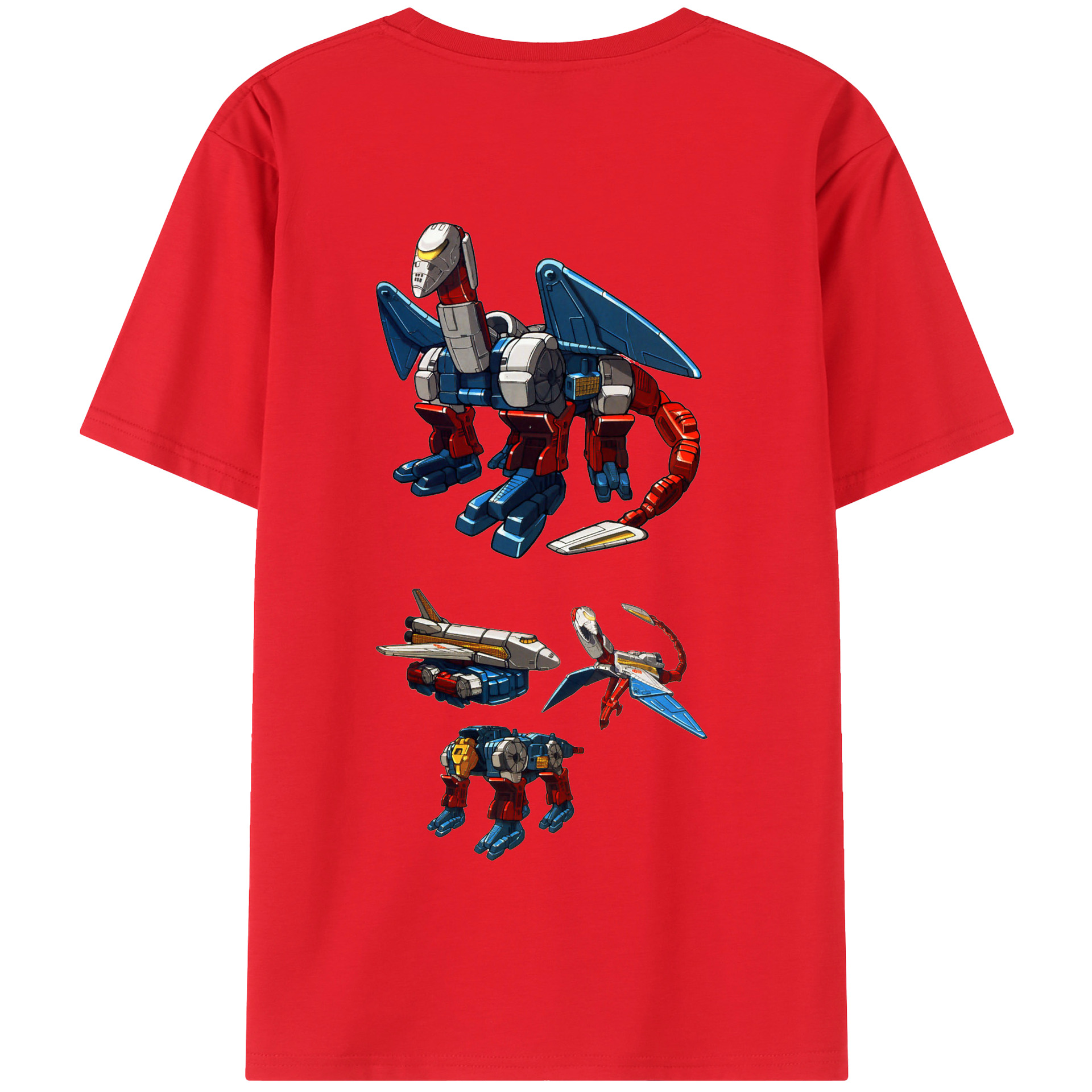 （画像用）  綿100％半袖Tシャツ（背面プリント）