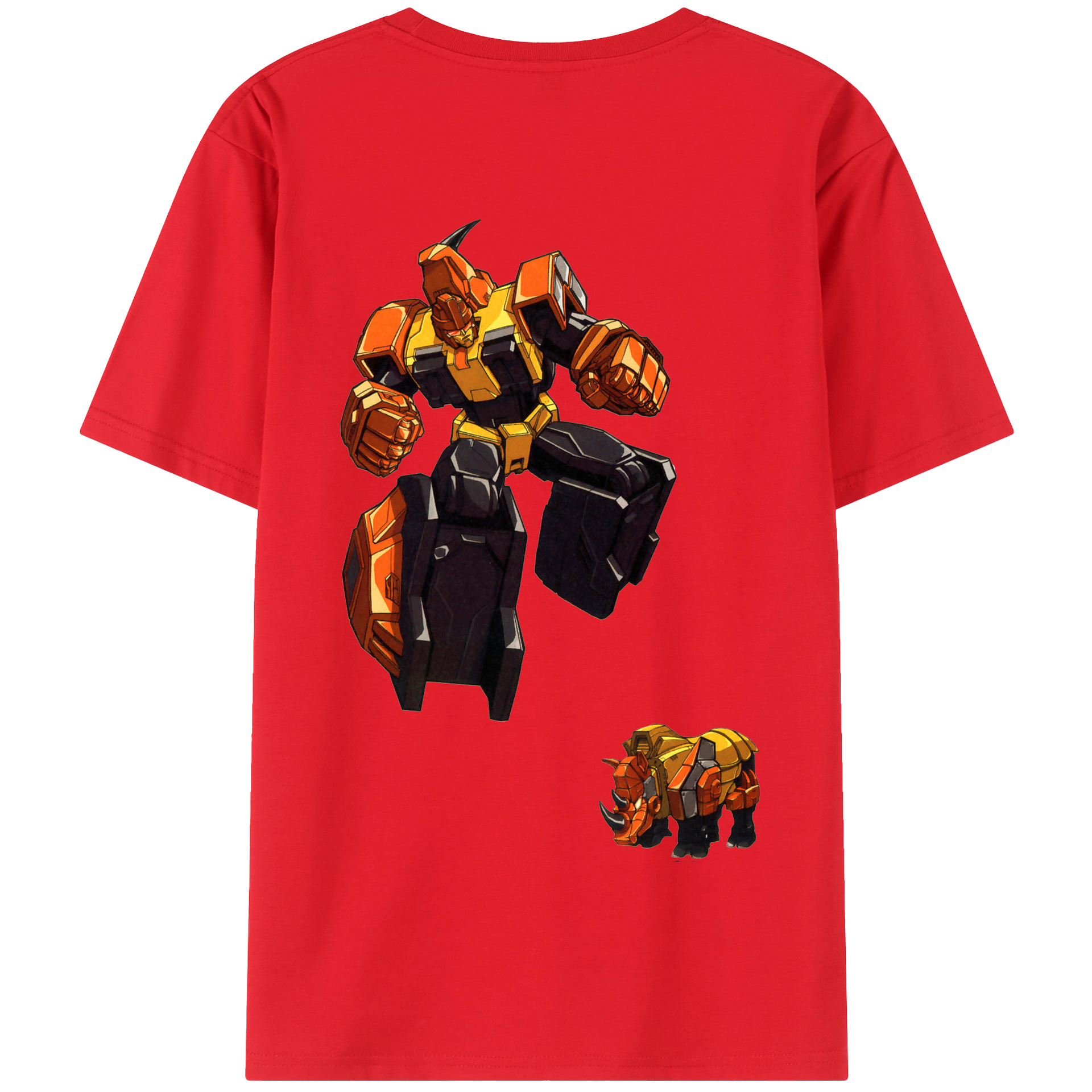 （画像用）  綿100％半袖Tシャツ（背面プリント）