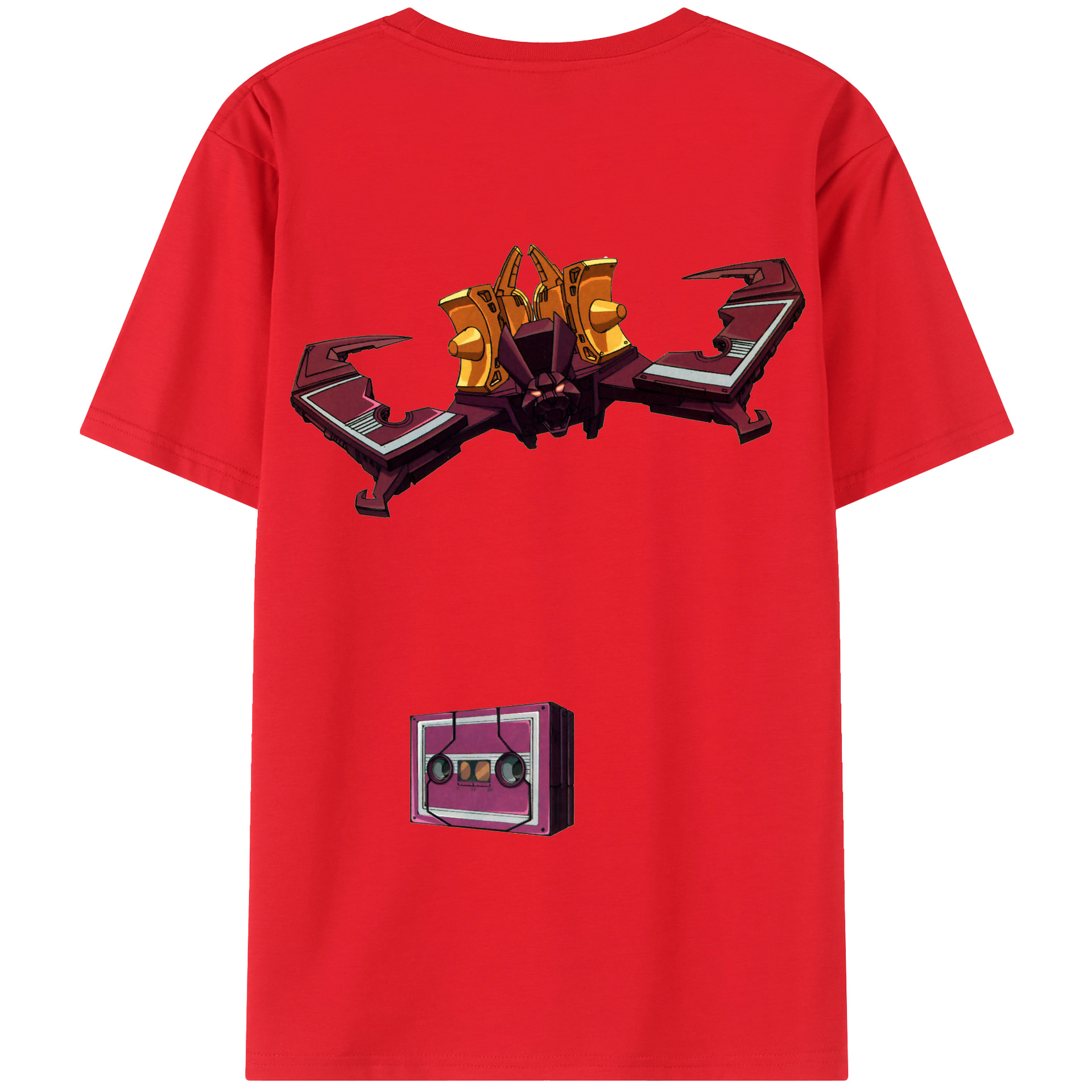 （画像用）  綿100％半袖Tシャツ（背面プリント）