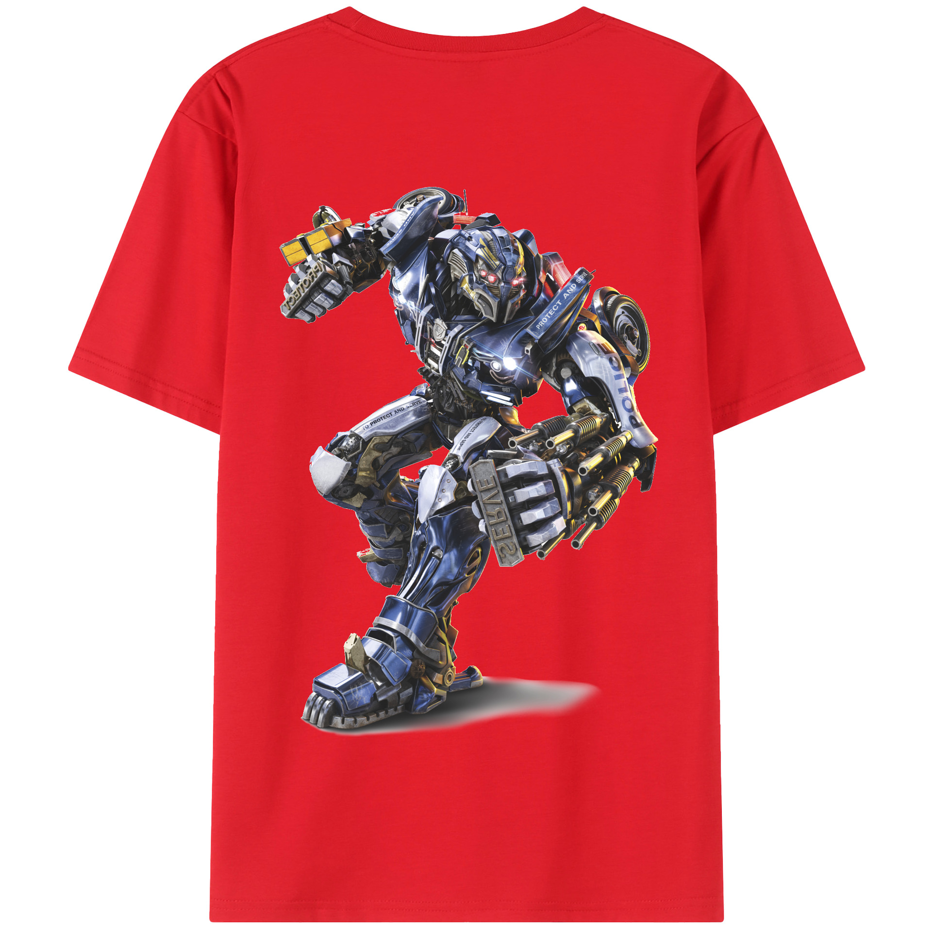 （画像用）  綿100％半袖Tシャツ（背面プリント）