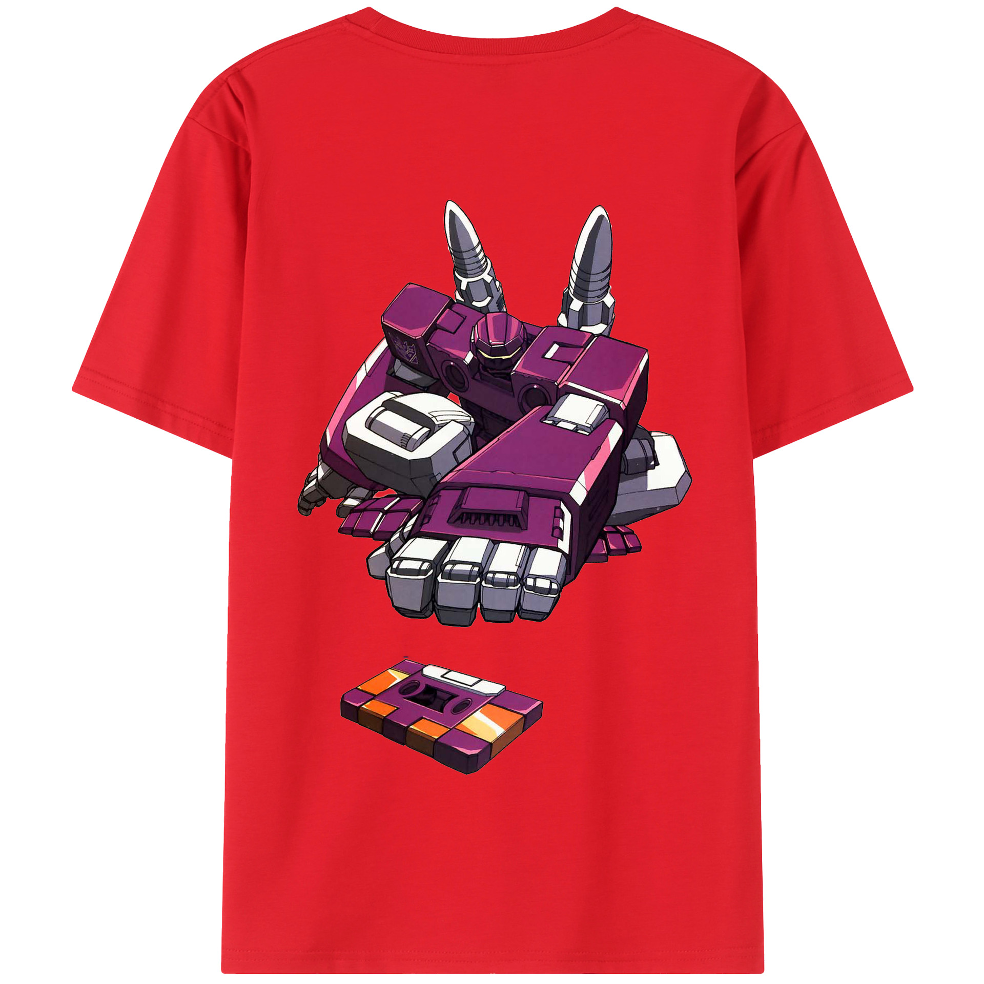 （画像用）  綿100％半袖Tシャツ（背面プリント）