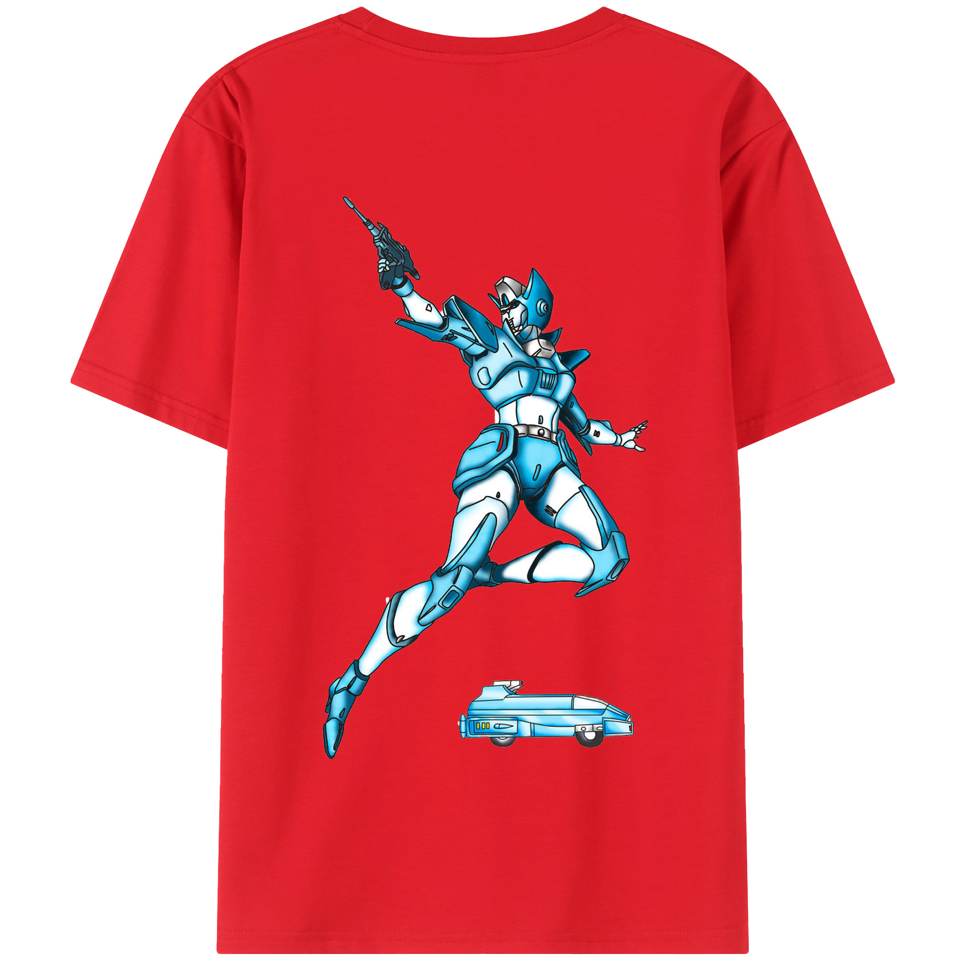 （画像用）  綿100％半袖Tシャツ（背面プリント）