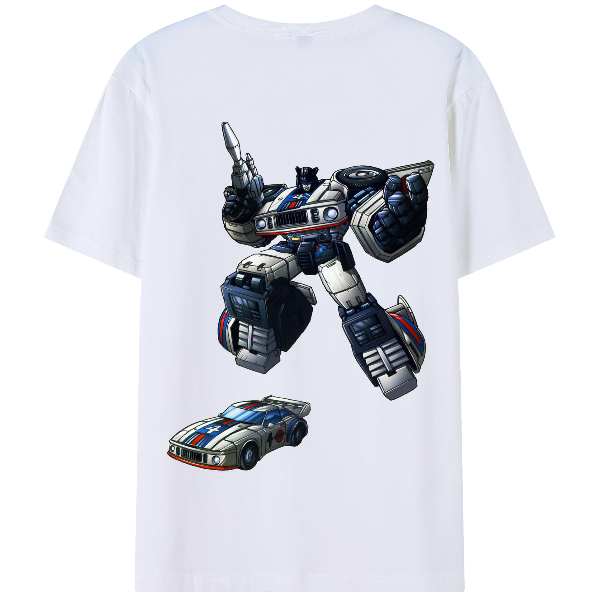 （画像用）  綿100％半袖Tシャツ（背面プリント）