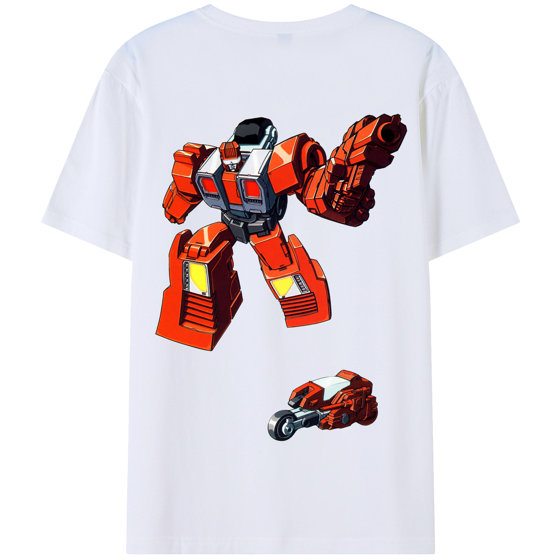 （画像用）  綿100％半袖Tシャツ（背面プリント）