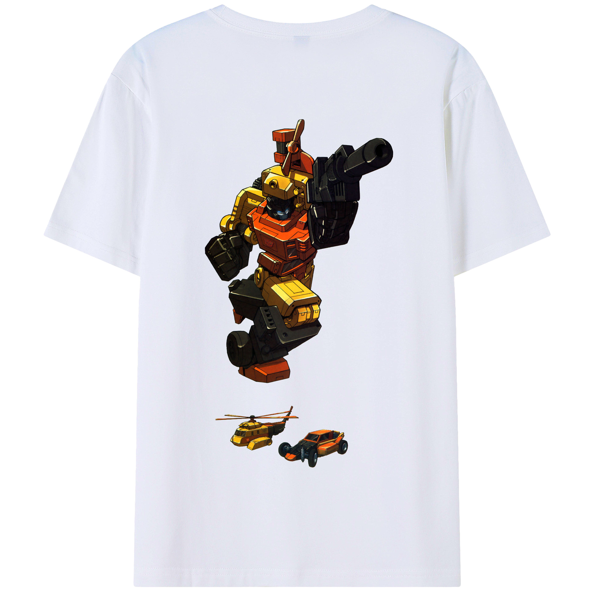 （画像用）  綿100％半袖Tシャツ（背面プリント）
