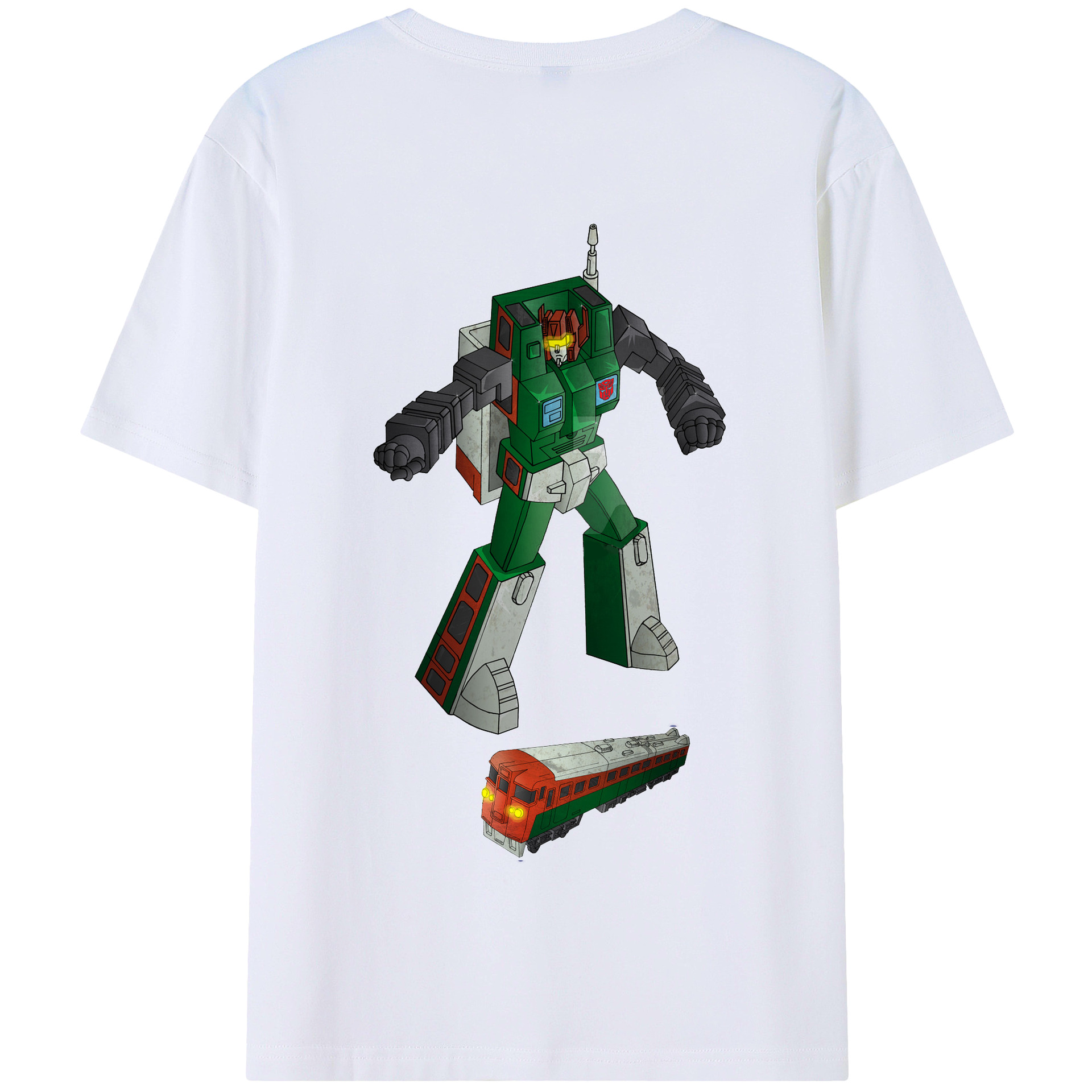 （画像用）  綿100％半袖Tシャツ（背面プリント）