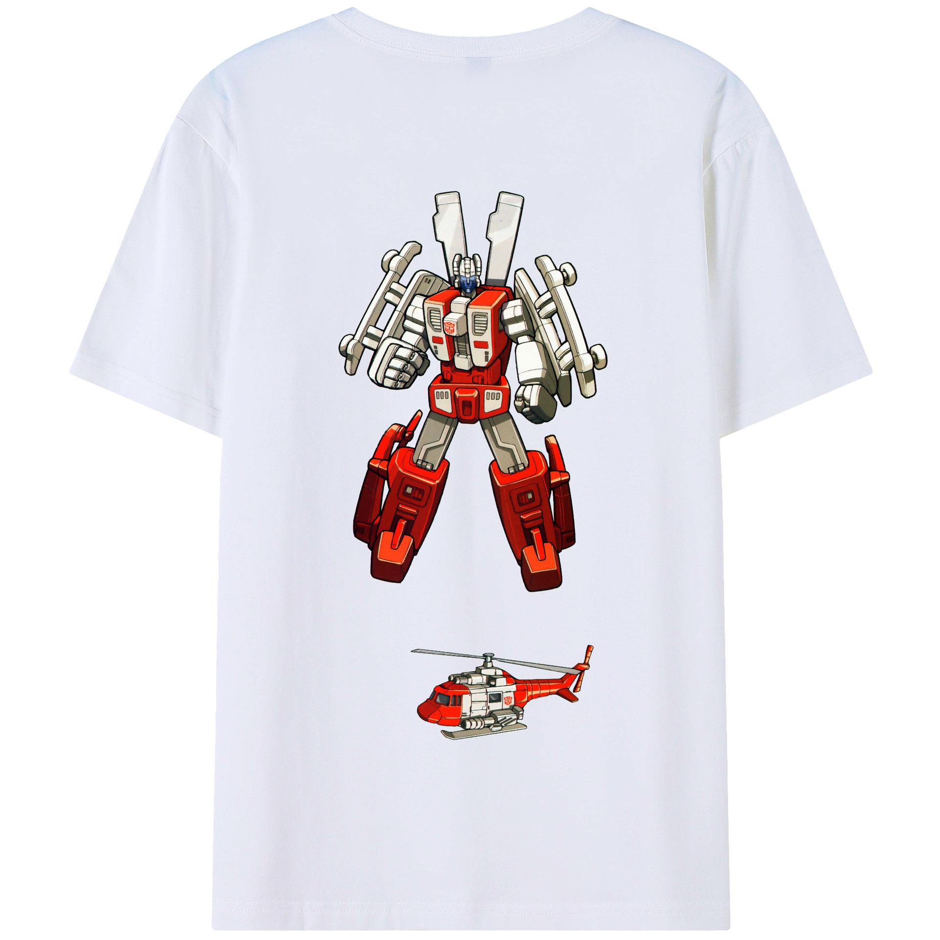 （画像用）  綿100％半袖Tシャツ（背面プリント）