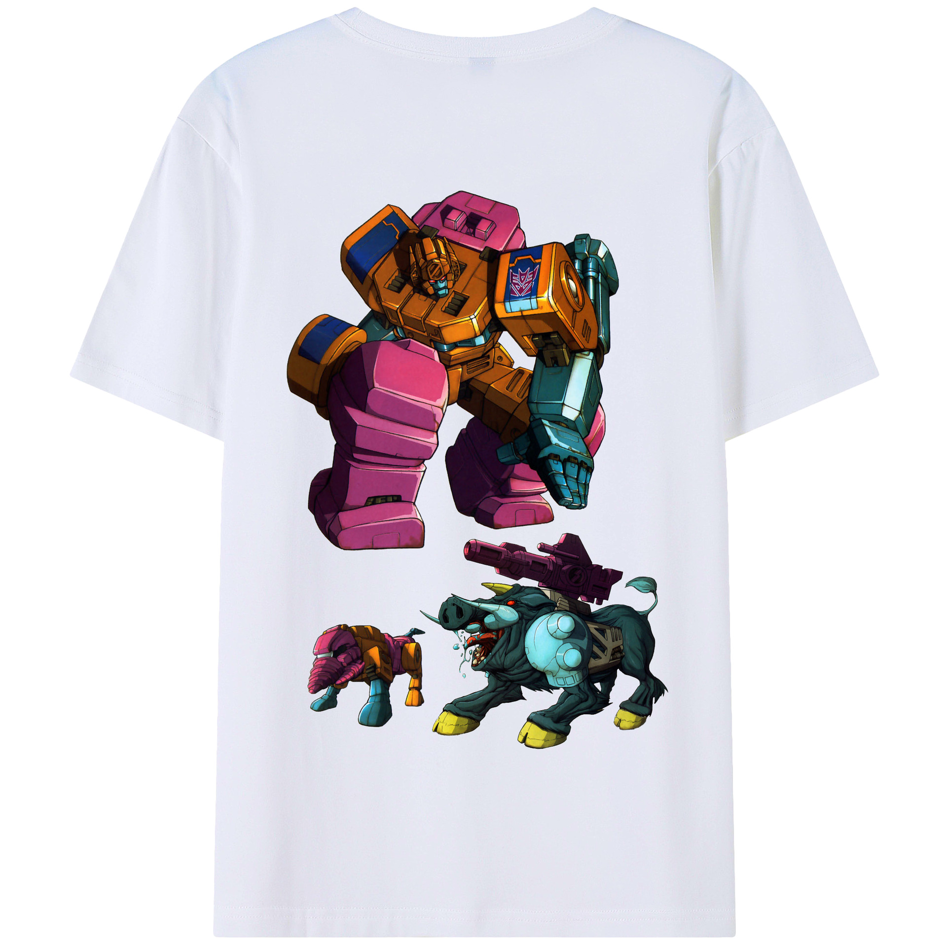 （画像用）  綿100％半袖Tシャツ（背面プリント）