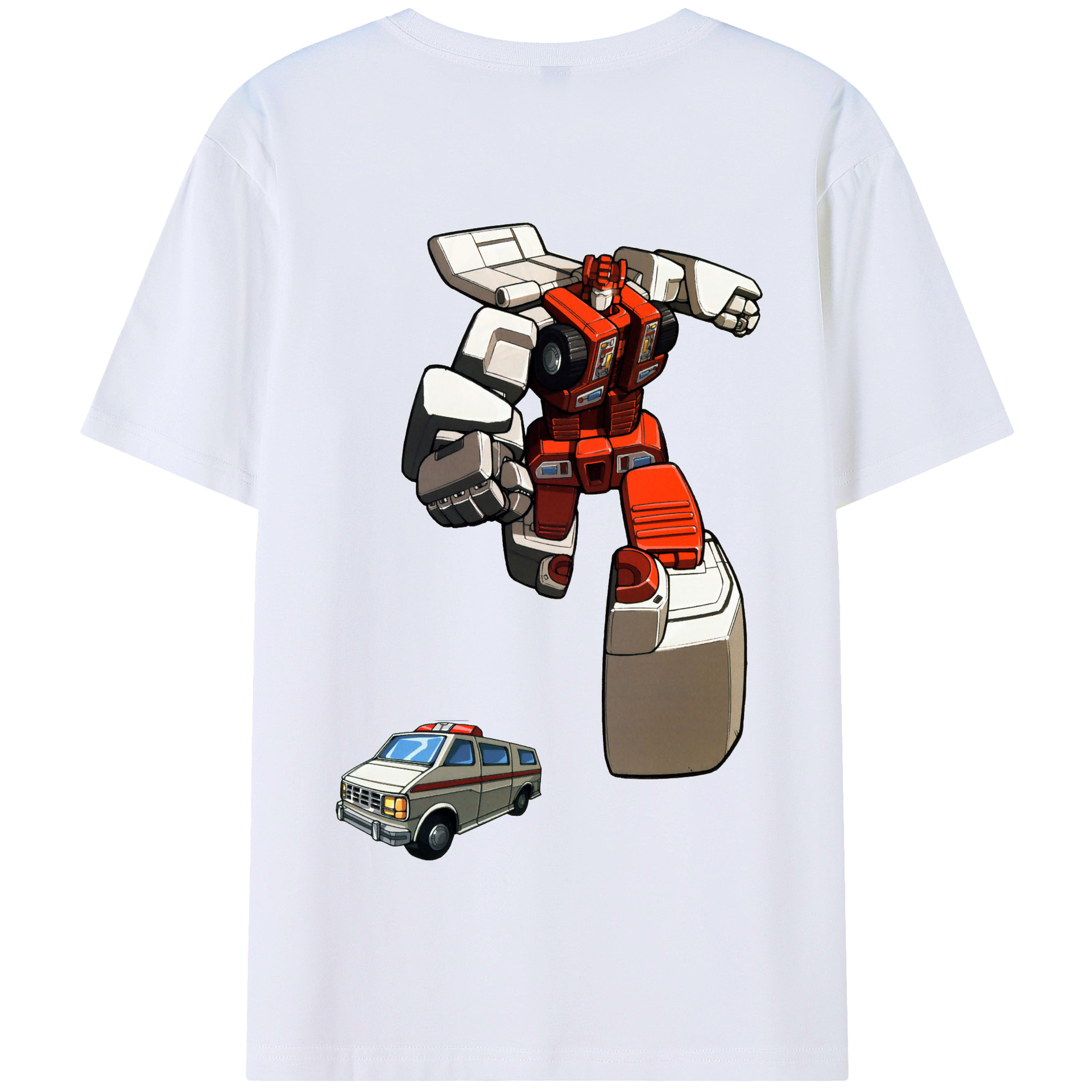 （画像用）  綿100％半袖Tシャツ（背面プリント）