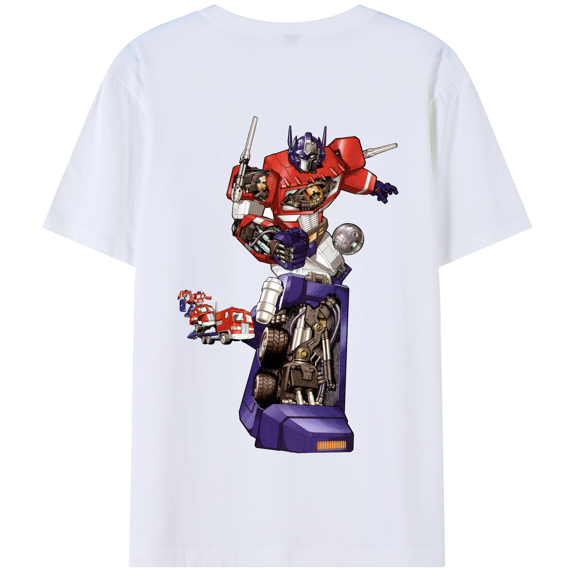 （画像用）  綿100％半袖Tシャツ（背面プリント）