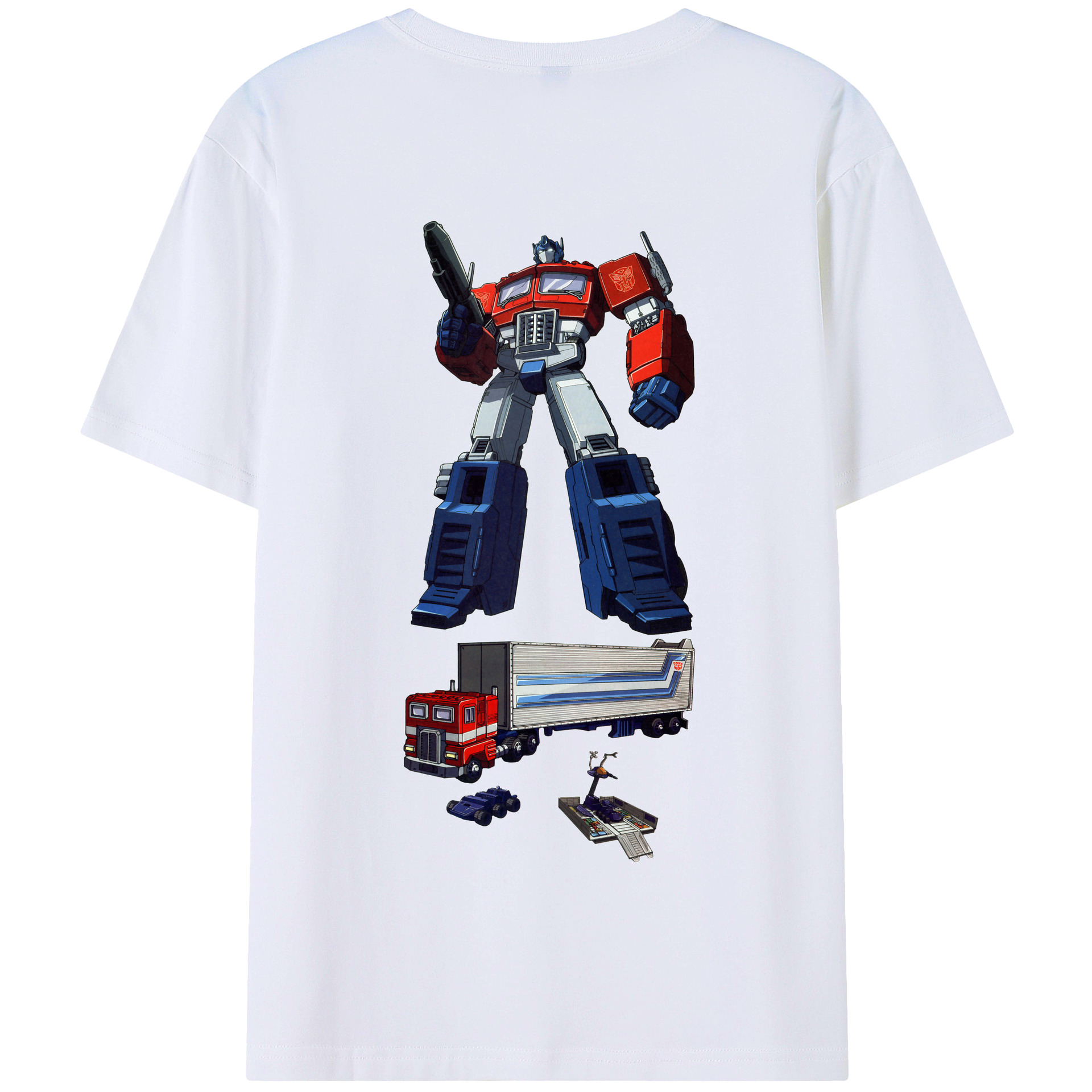 （画像用）  綿100％半袖Tシャツ（背面プリント）