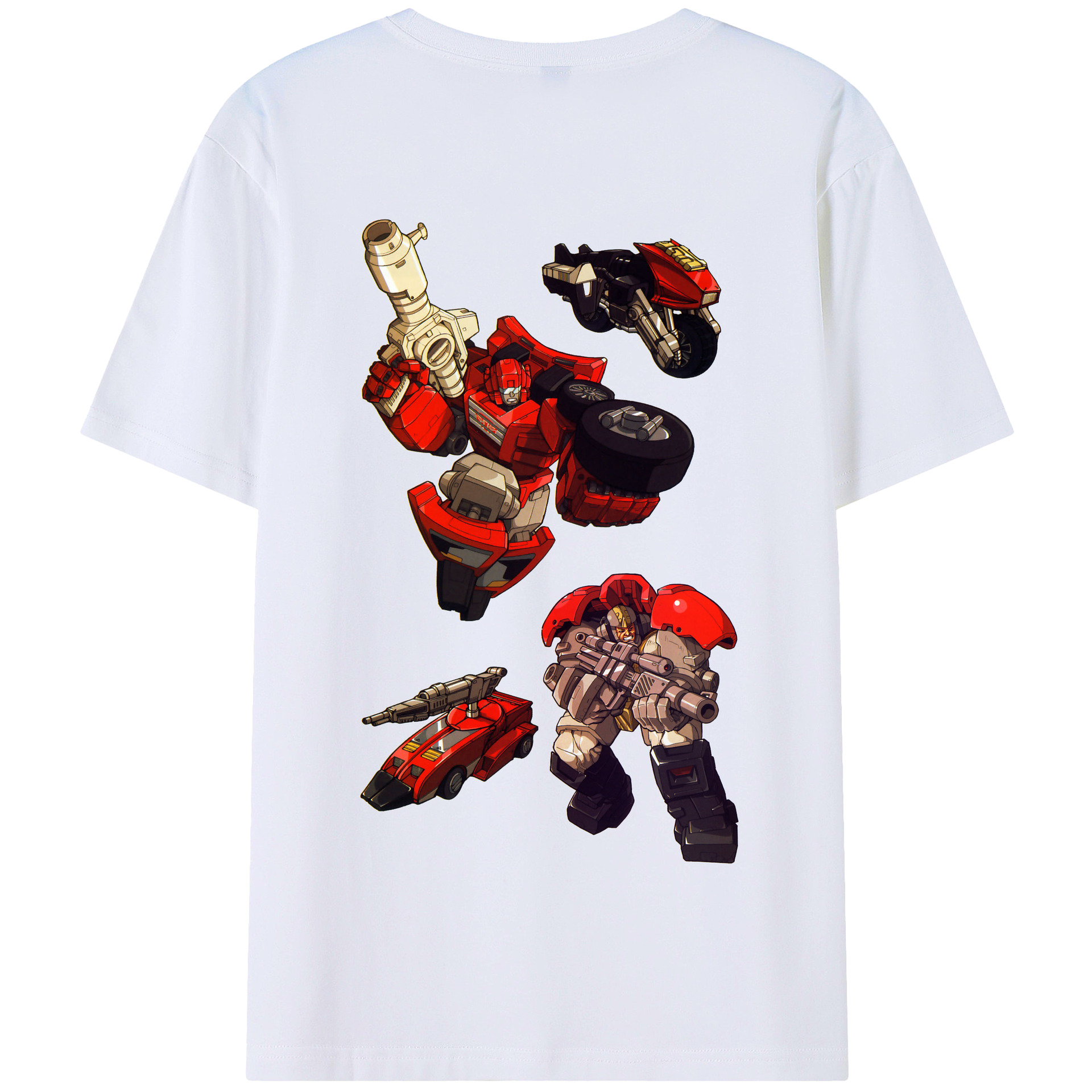 （画像用）  綿100％半袖Tシャツ（背面プリント）