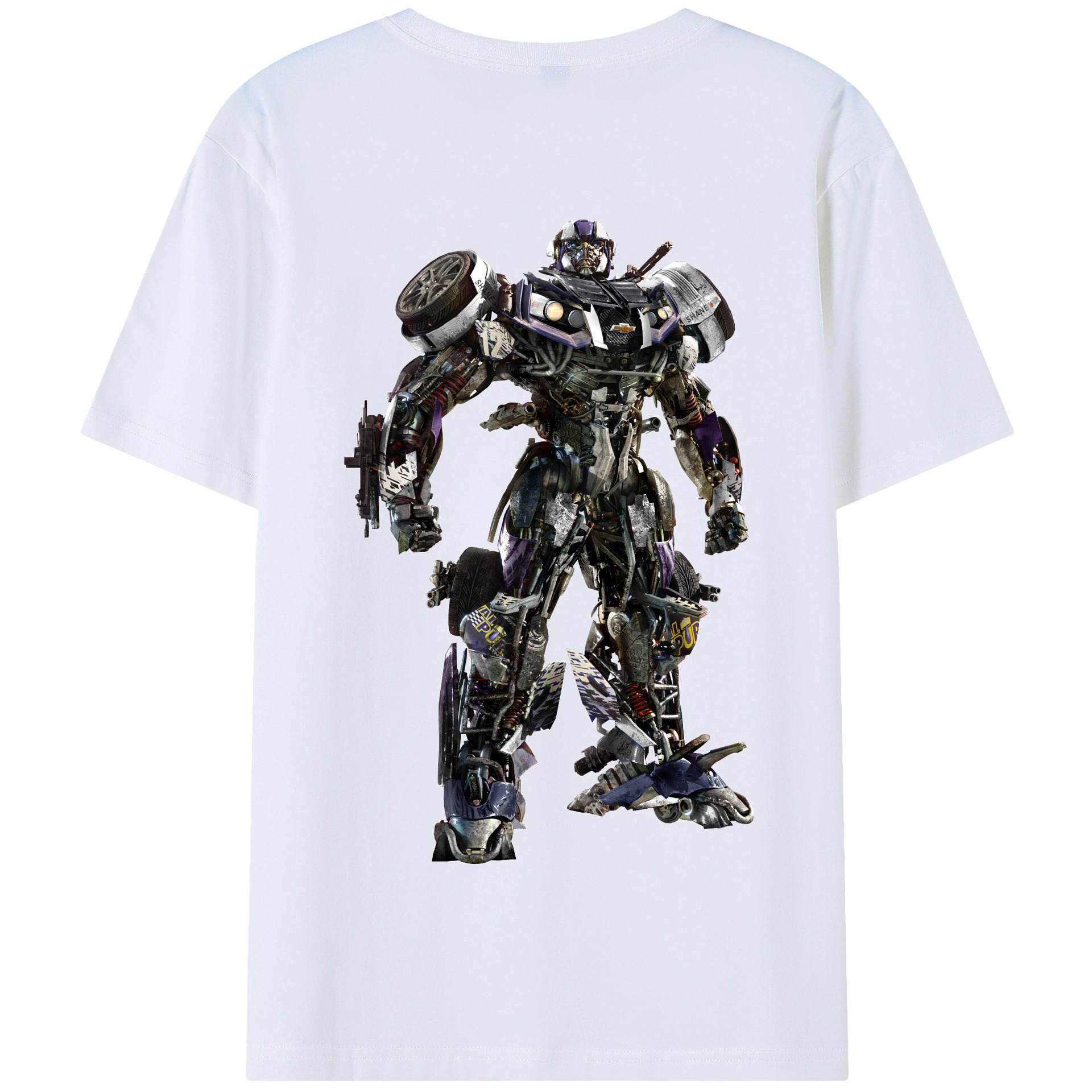 （画像用）  綿100％半袖Tシャツ（背面プリント）