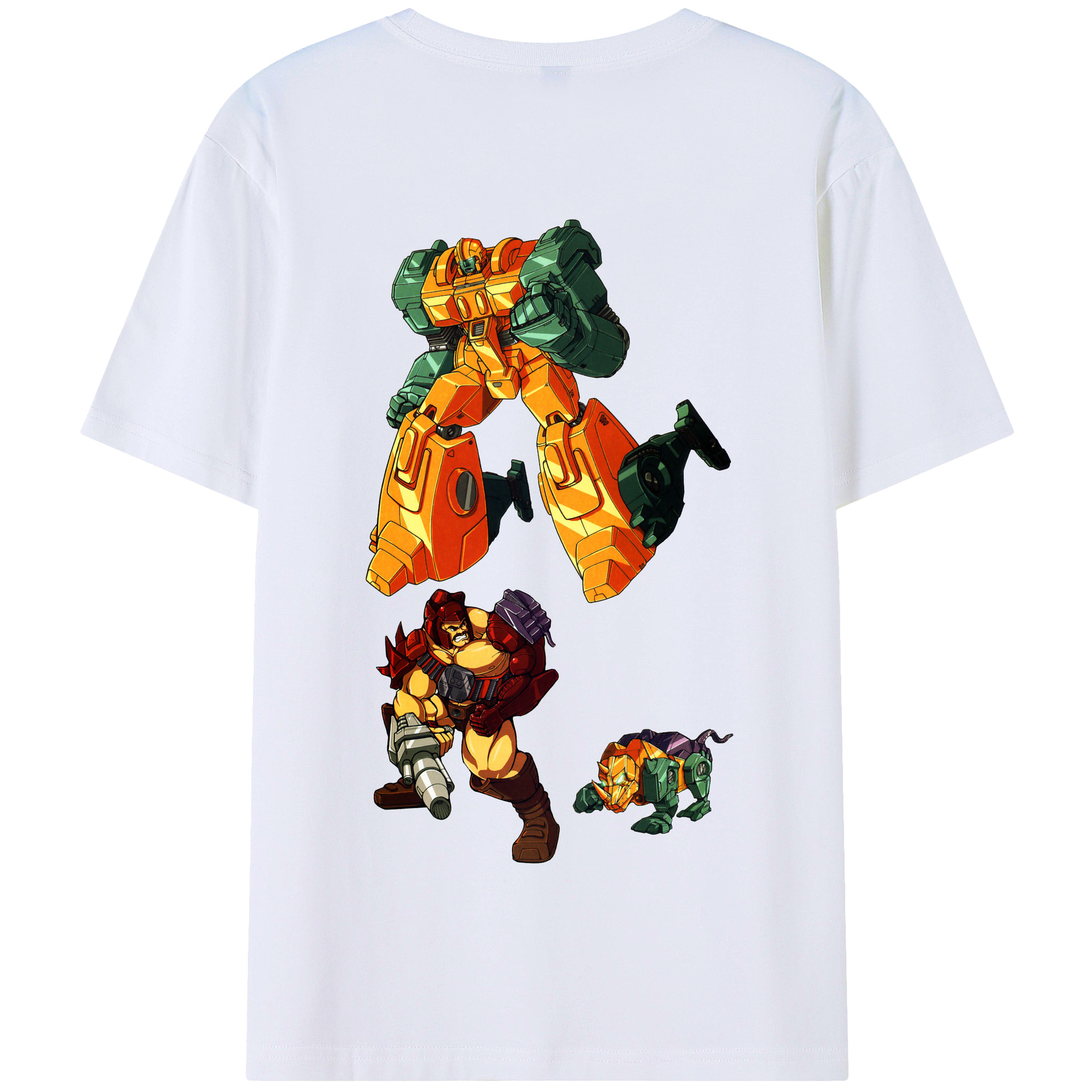 （画像用）  綿100％半袖Tシャツ（背面プリント）