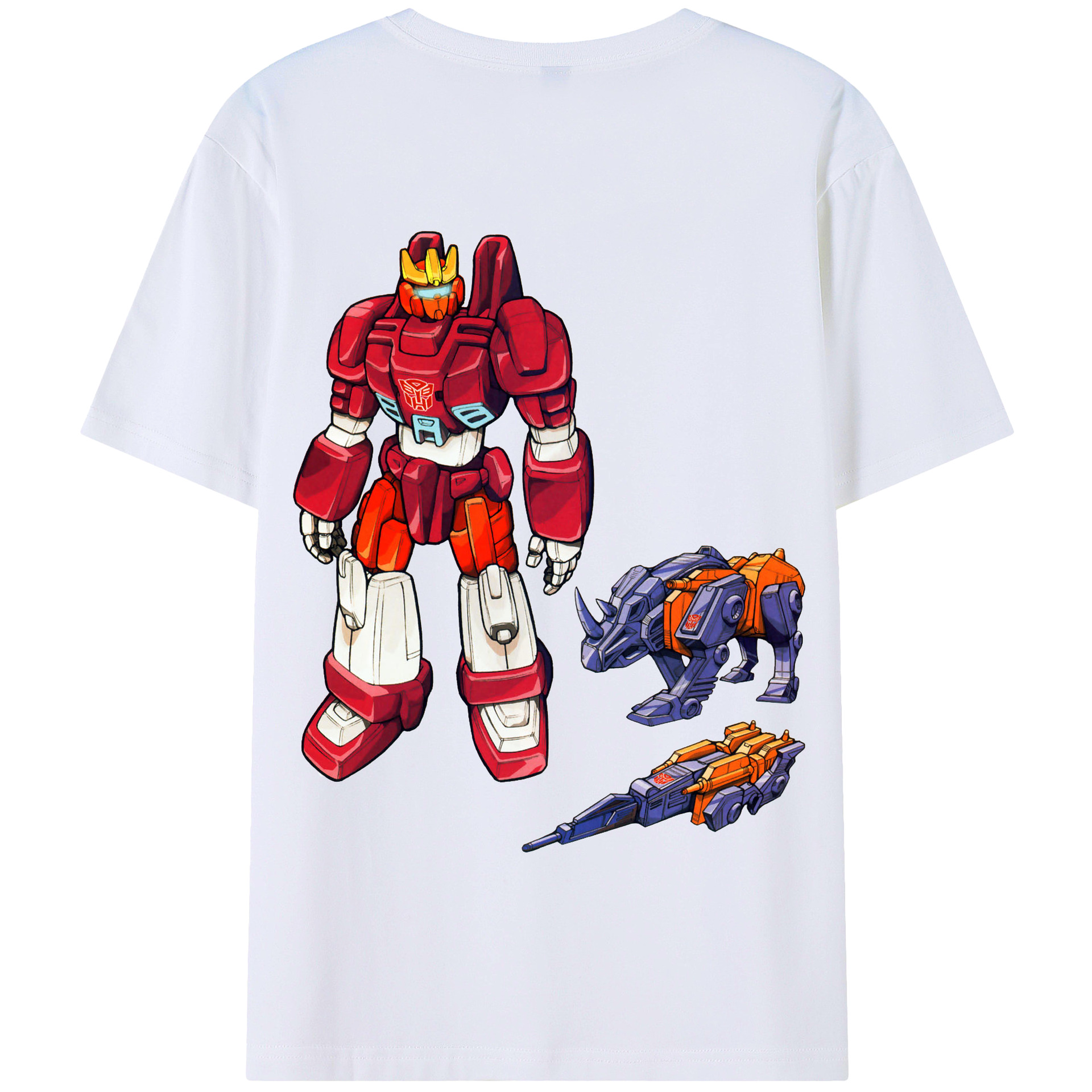 （画像用）  綿100％半袖Tシャツ（背面プリント）