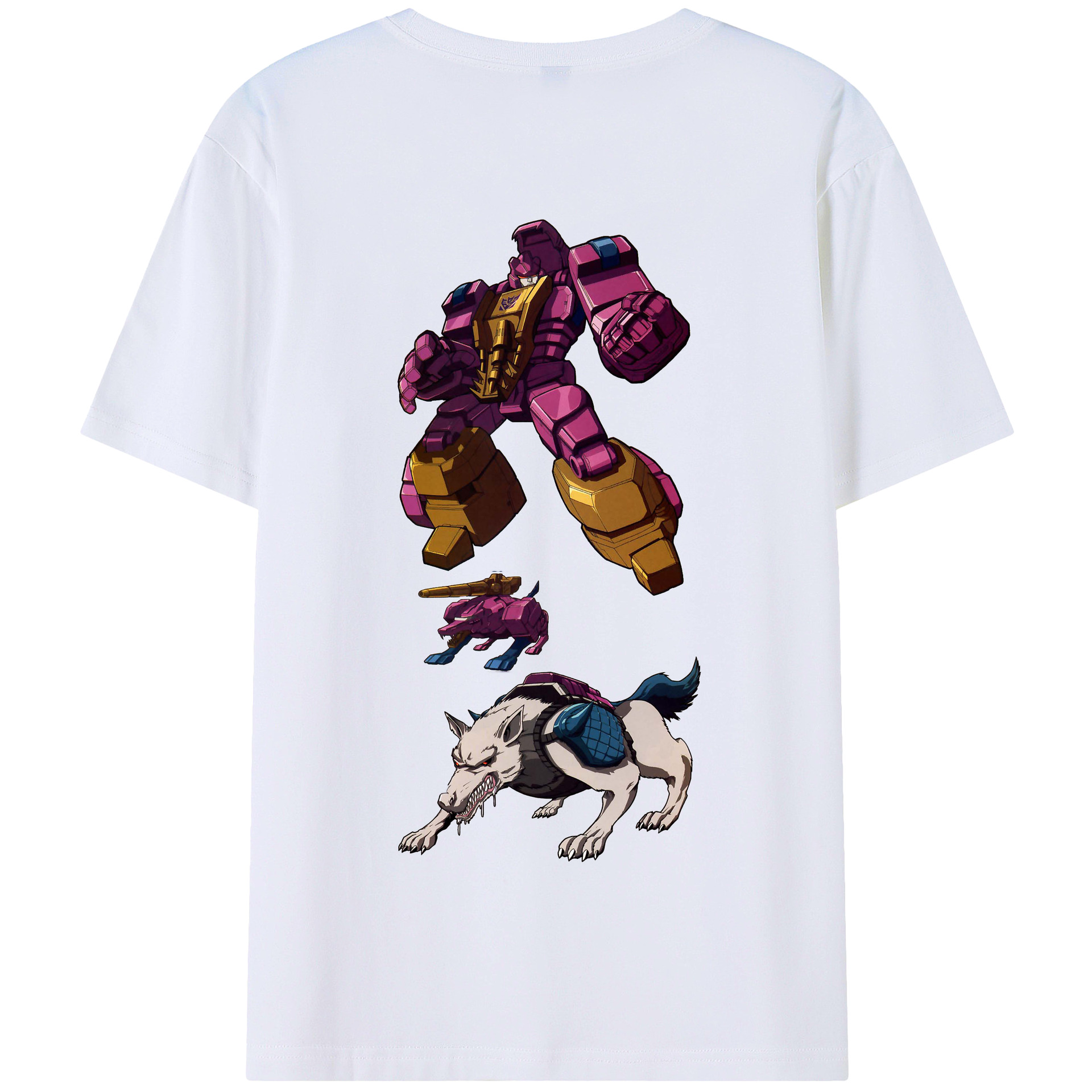 （画像用）  綿100％半袖Tシャツ（背面プリント）