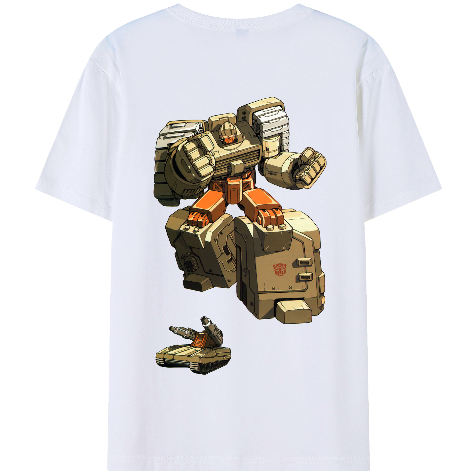 （画像用）  綿100％半袖Tシャツ（背面プリント）