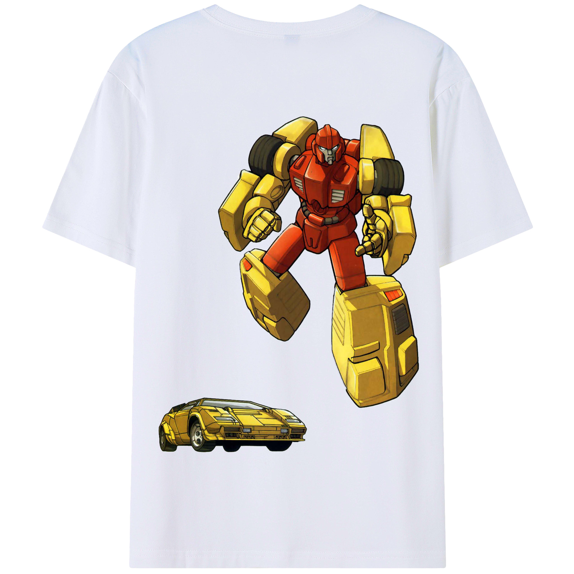 （画像用）  綿100％半袖Tシャツ（背面プリント）