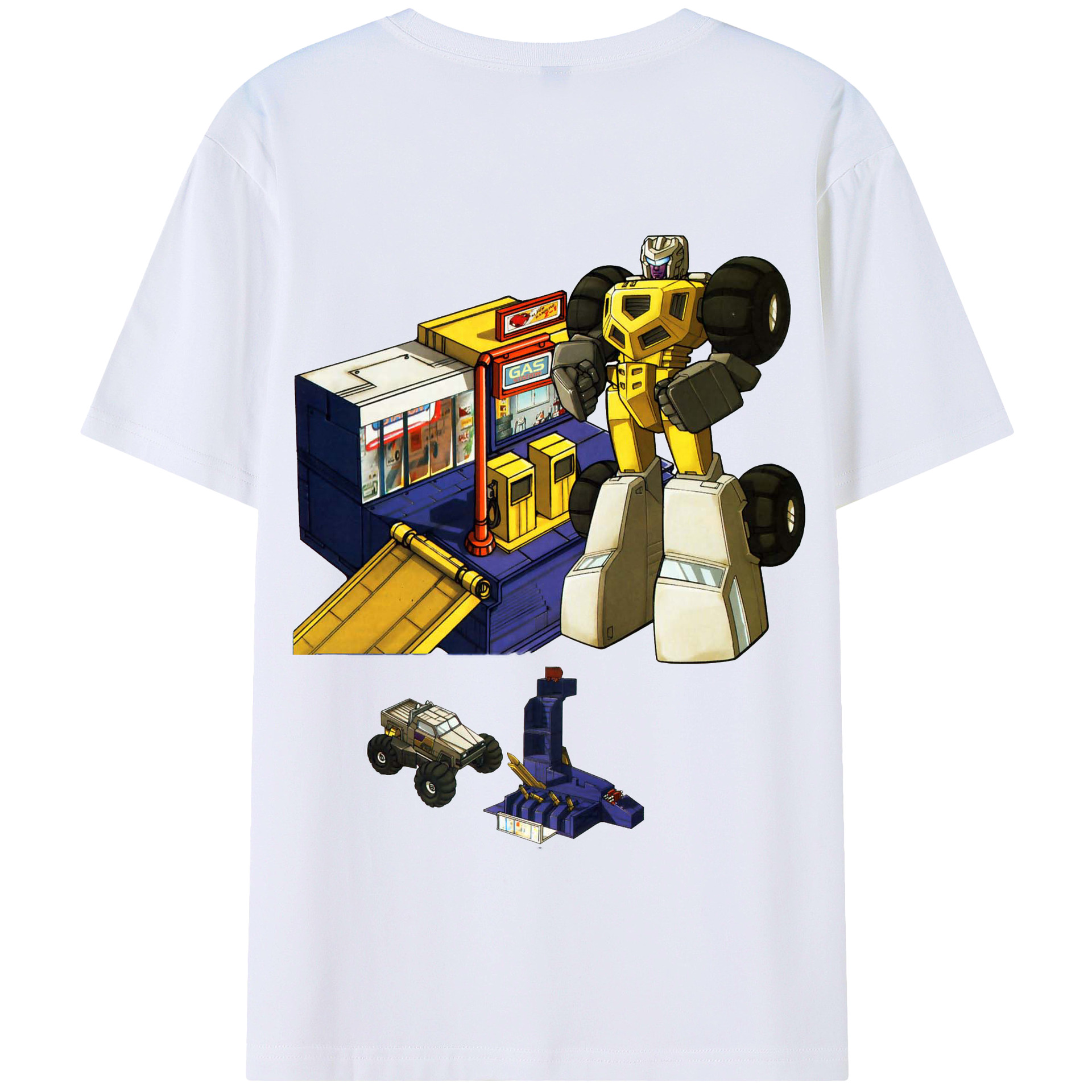 （画像用）  綿100％半袖Tシャツ（背面プリント）