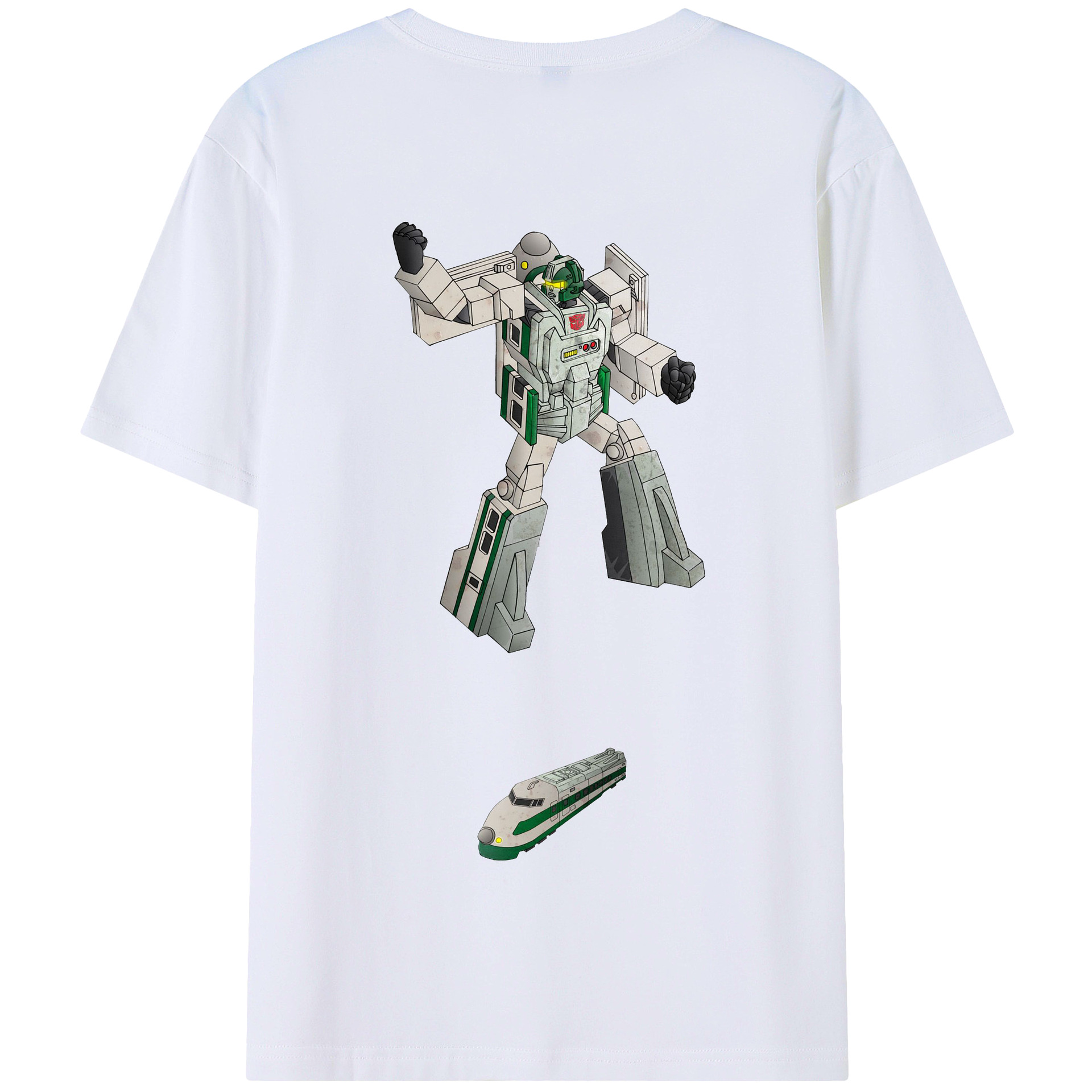 （画像用）  綿100％半袖Tシャツ（背面プリント）