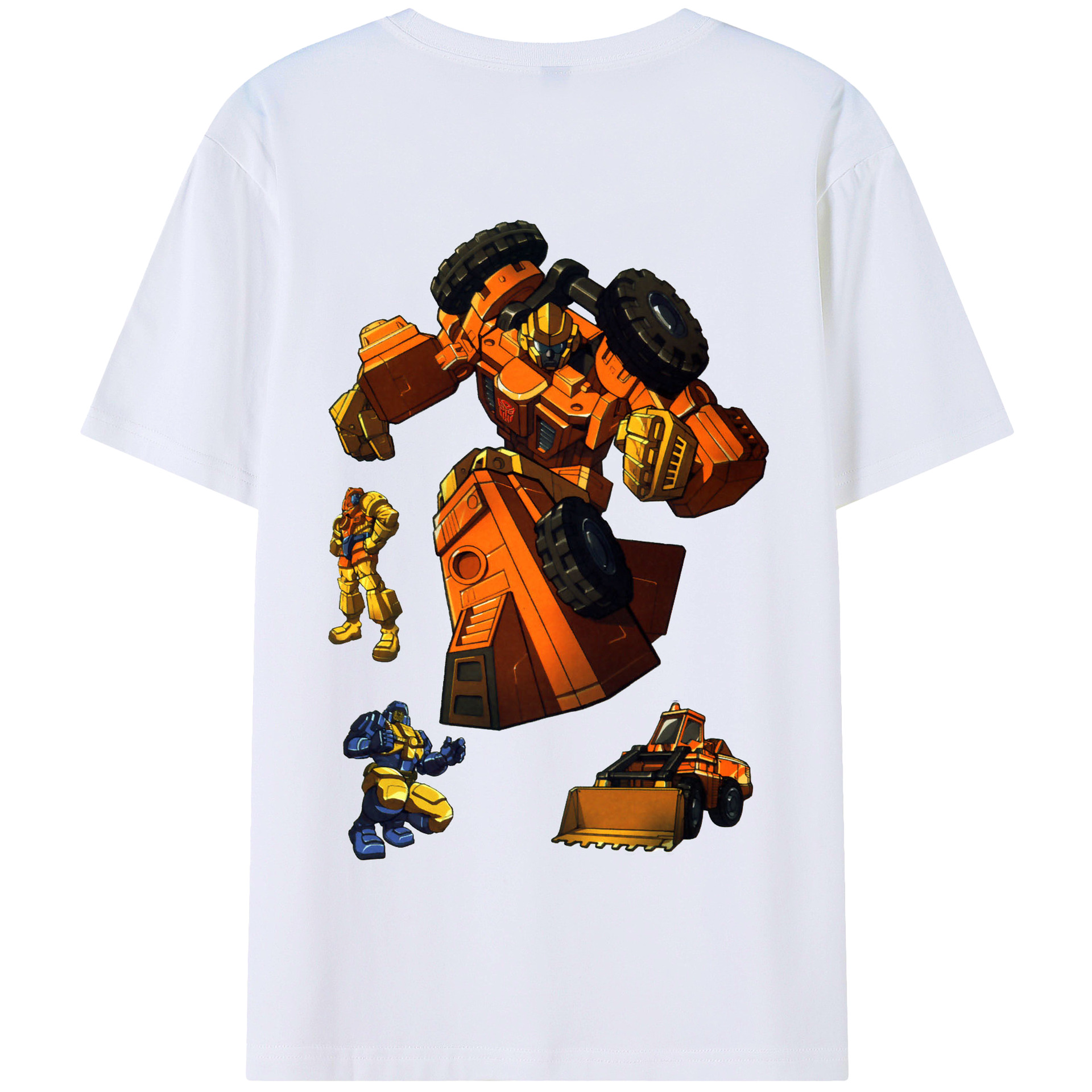 （画像用）  綿100％半袖Tシャツ（背面プリント）