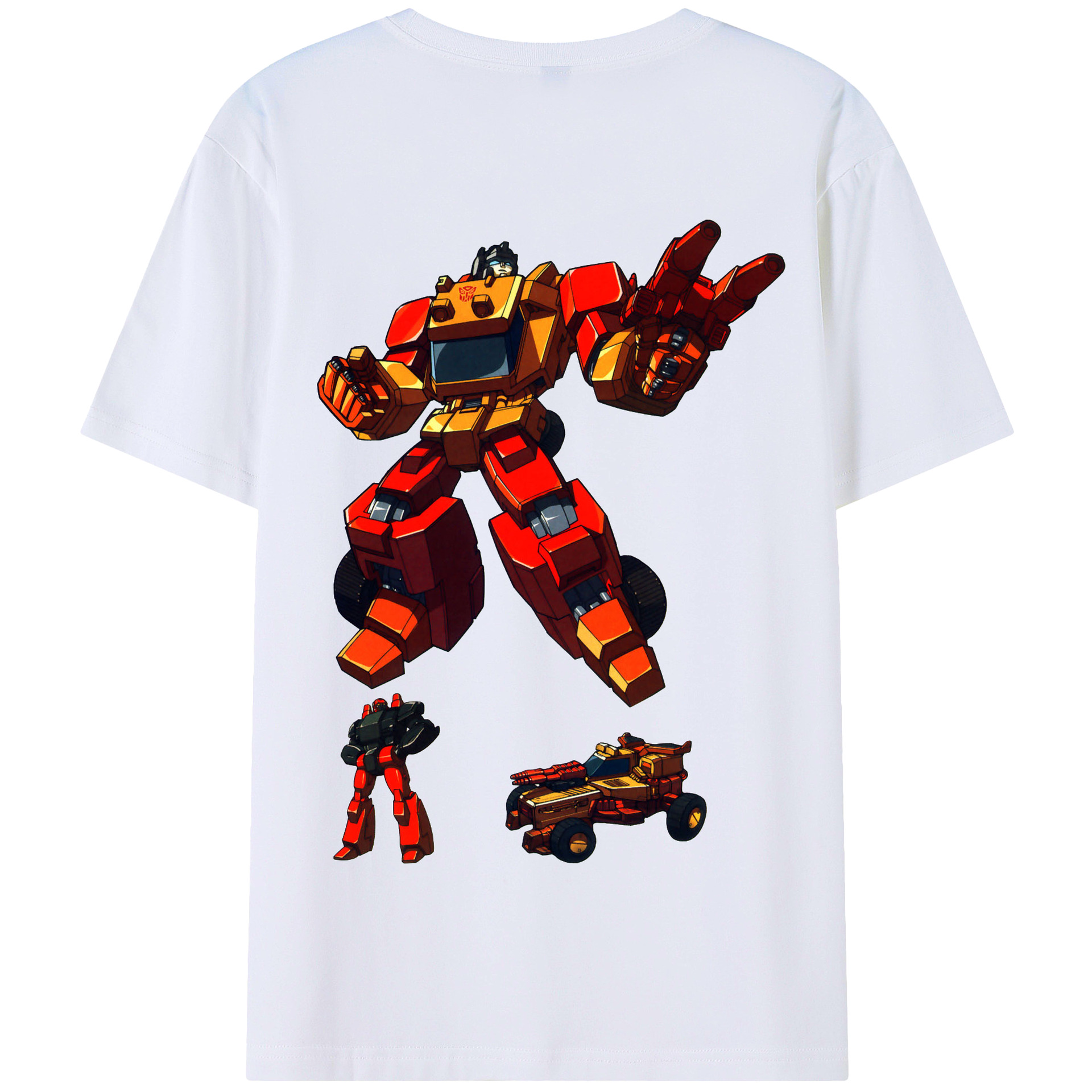 （画像用）  綿100％半袖Tシャツ（背面プリント）