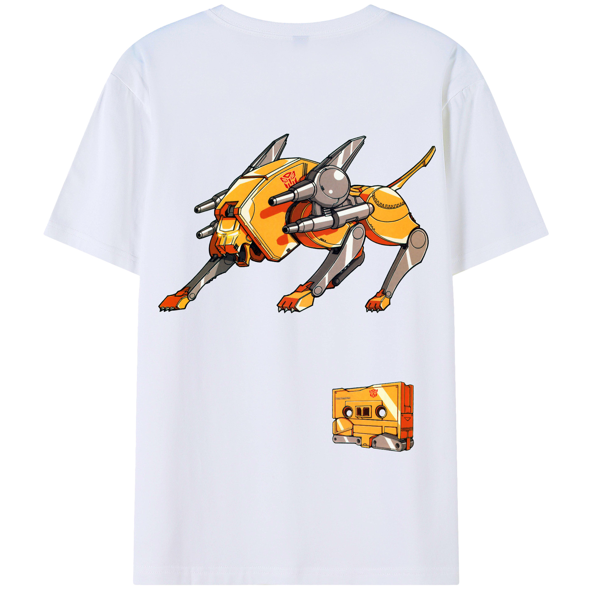 （画像用）  綿100％半袖Tシャツ（背面プリント）