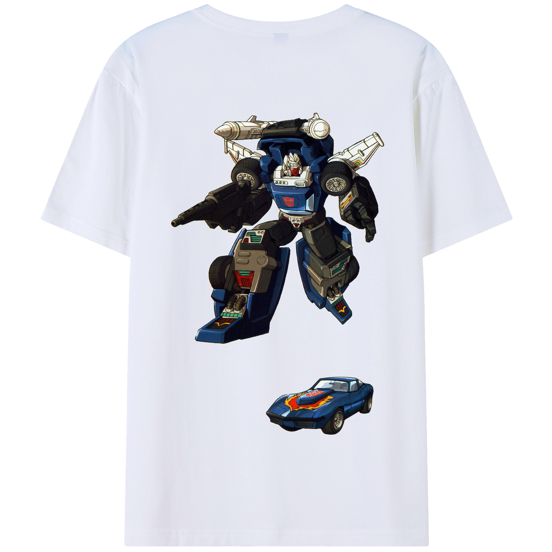 （画像用）  綿100％半袖Tシャツ（背面プリント）