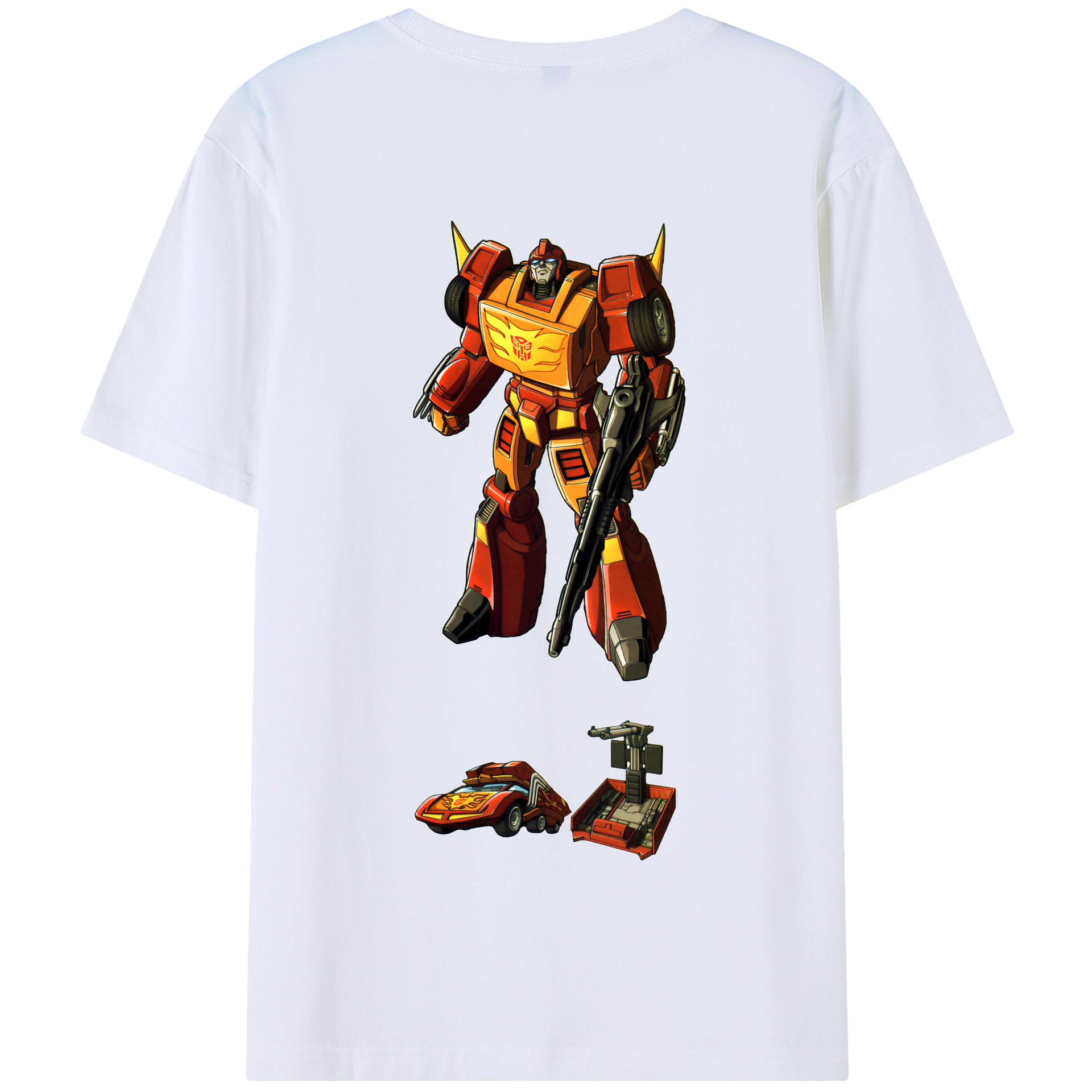 （画像用）  綿100％半袖Tシャツ（背面プリント）