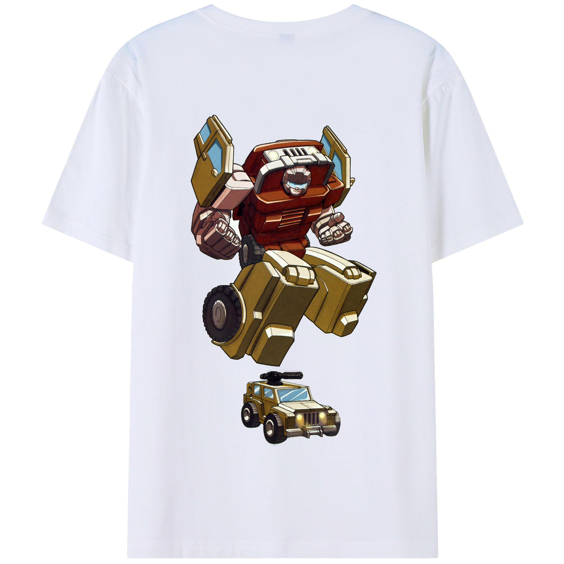 （画像用）  綿100％半袖Tシャツ（背面プリント）