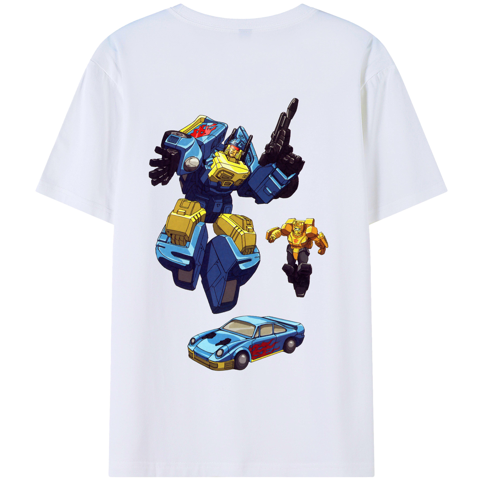（画像用）  綿100％半袖Tシャツ（背面プリント）