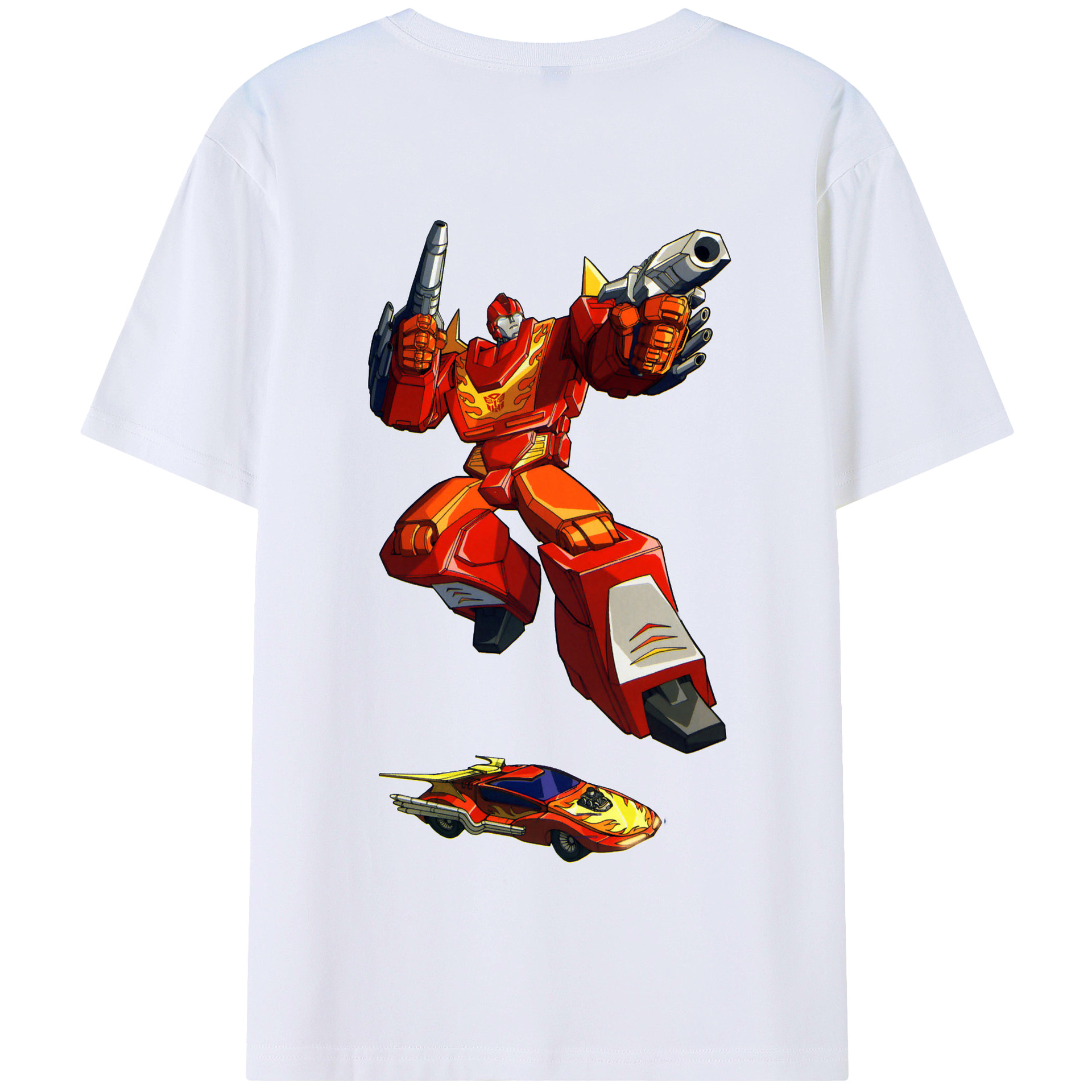 （画像用）  綿100％半袖Tシャツ（背面プリント）
