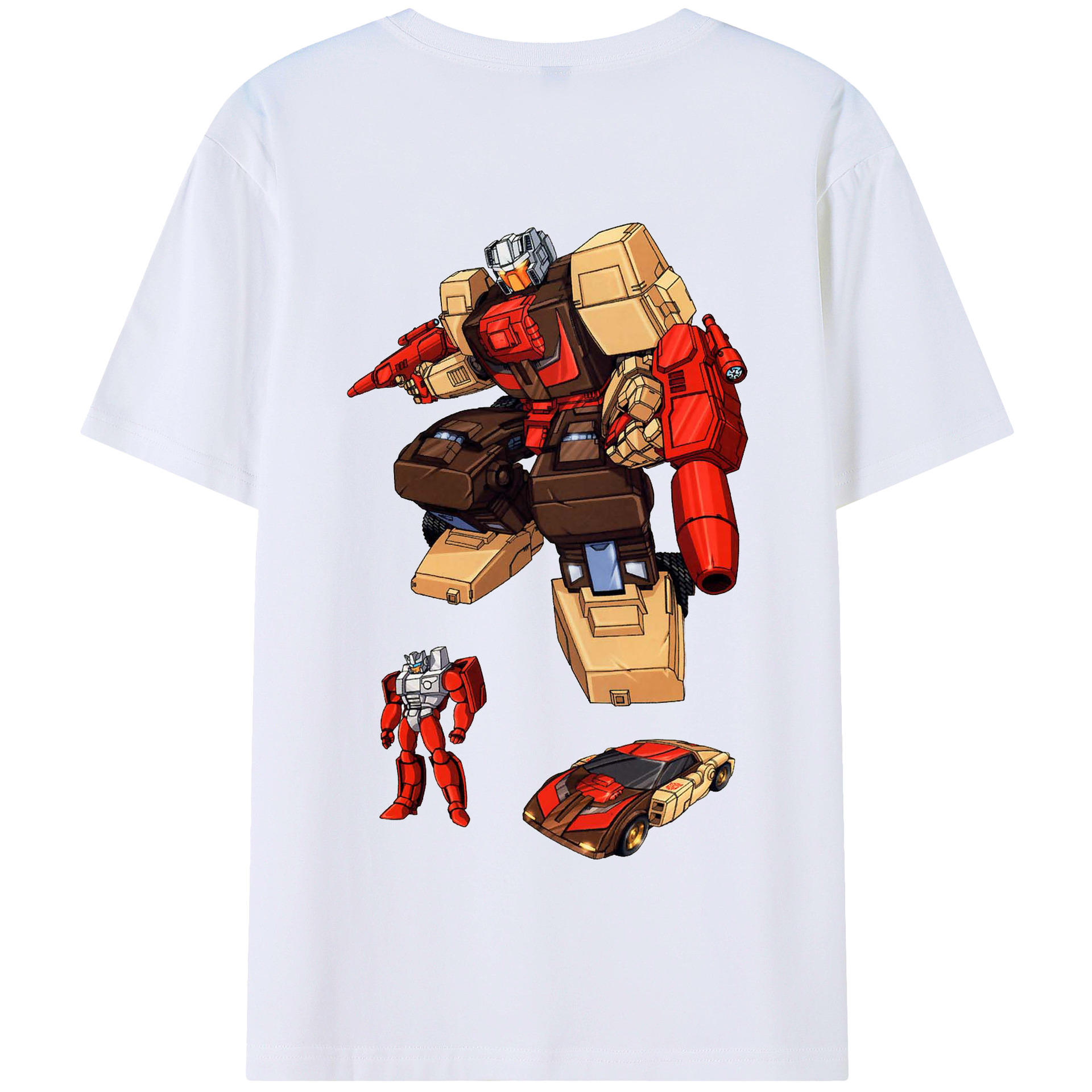 （画像用）  綿100％半袖Tシャツ（背面プリント）